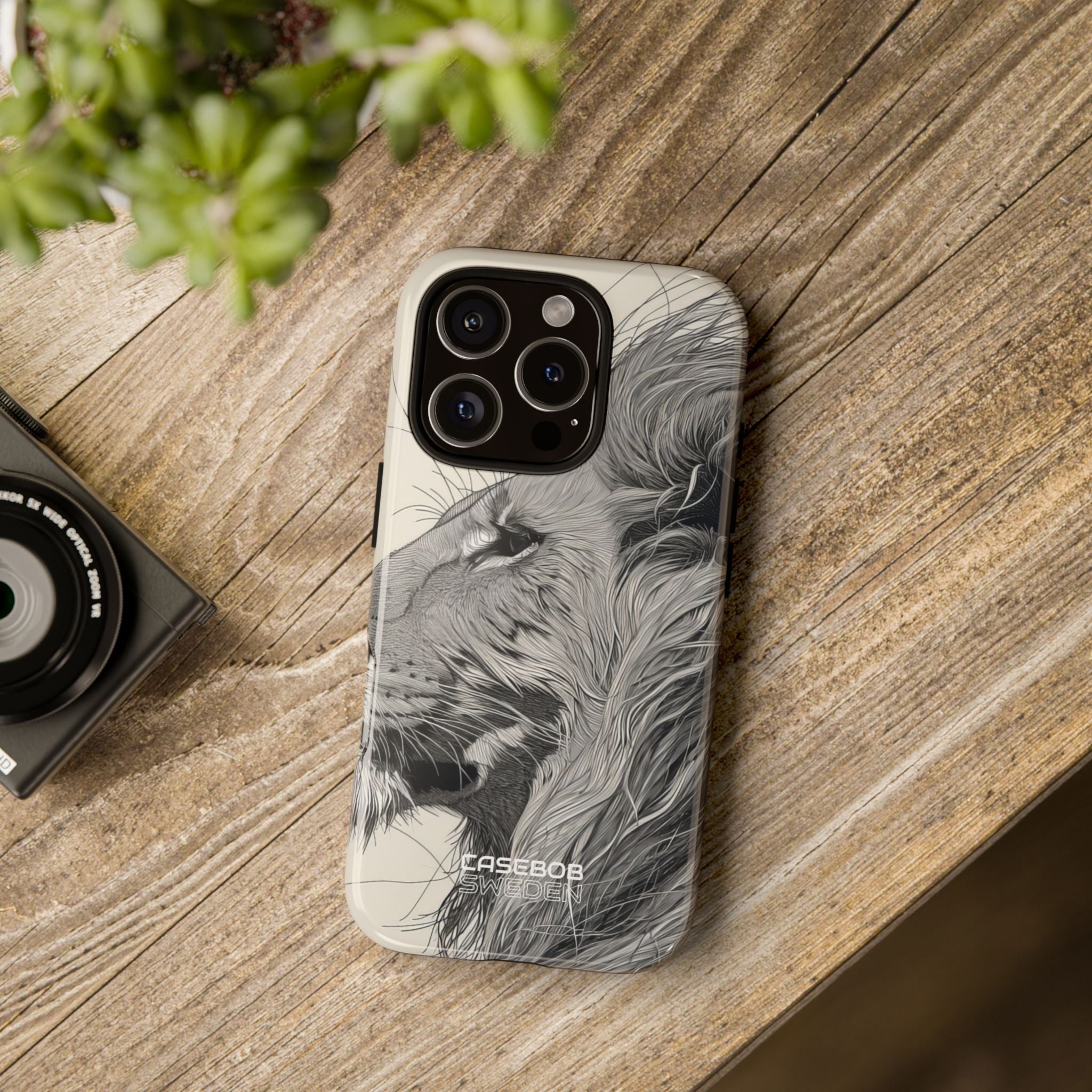 Profilo Leone Maestoso iPhone 16 - Tough