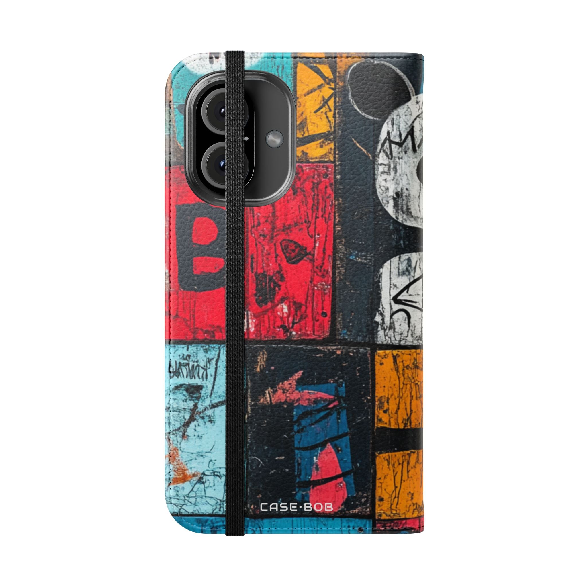 White Orb Graffiti - iPhone 16 Case - Wallet