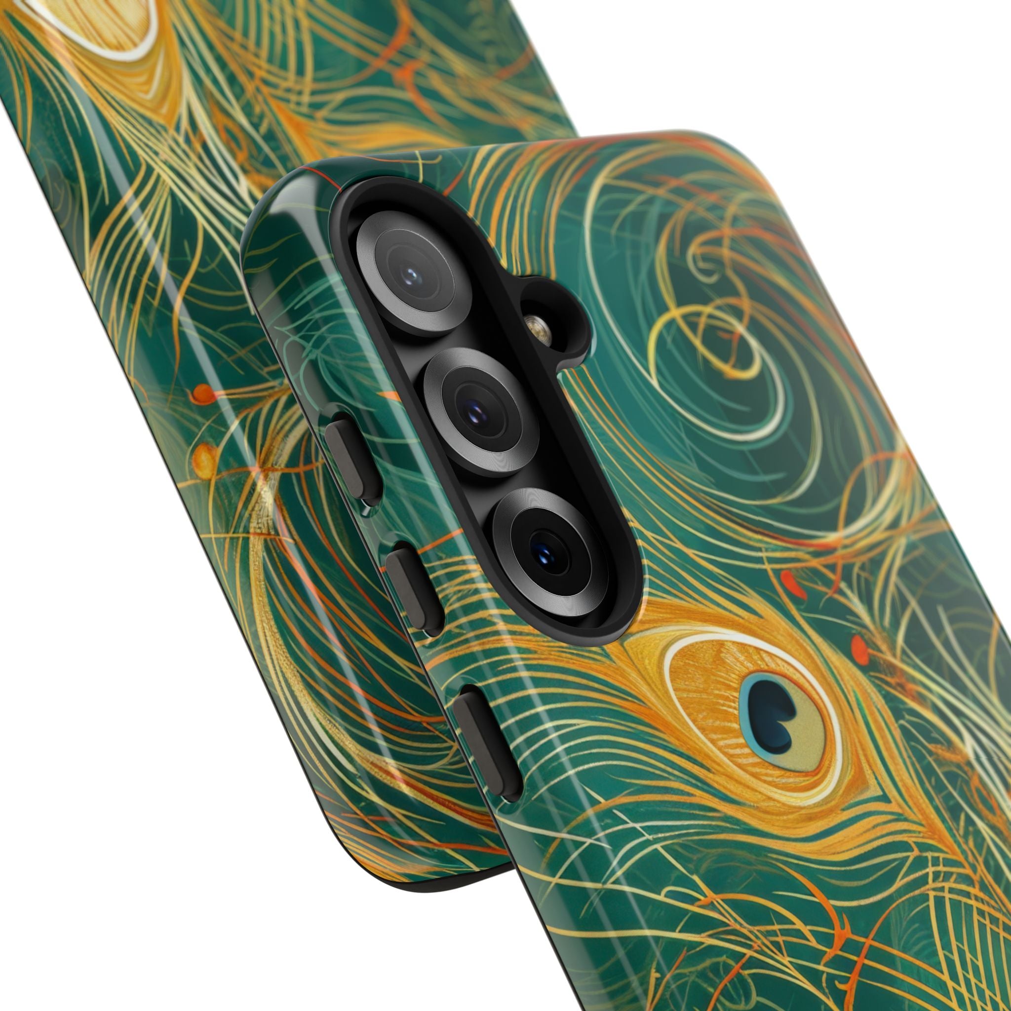 Levendige Pauwenwervel Samsung S25 - Tough