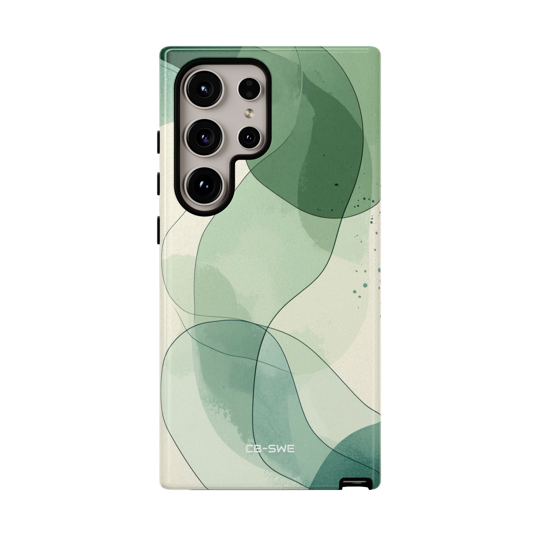 Green Waves Dance - Samsung Case