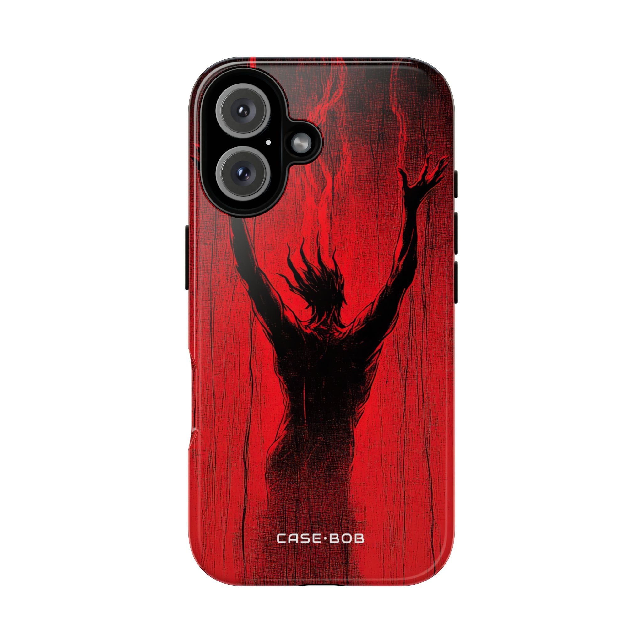 Crimson Uprising iPhone 16 Plus Case - Tough