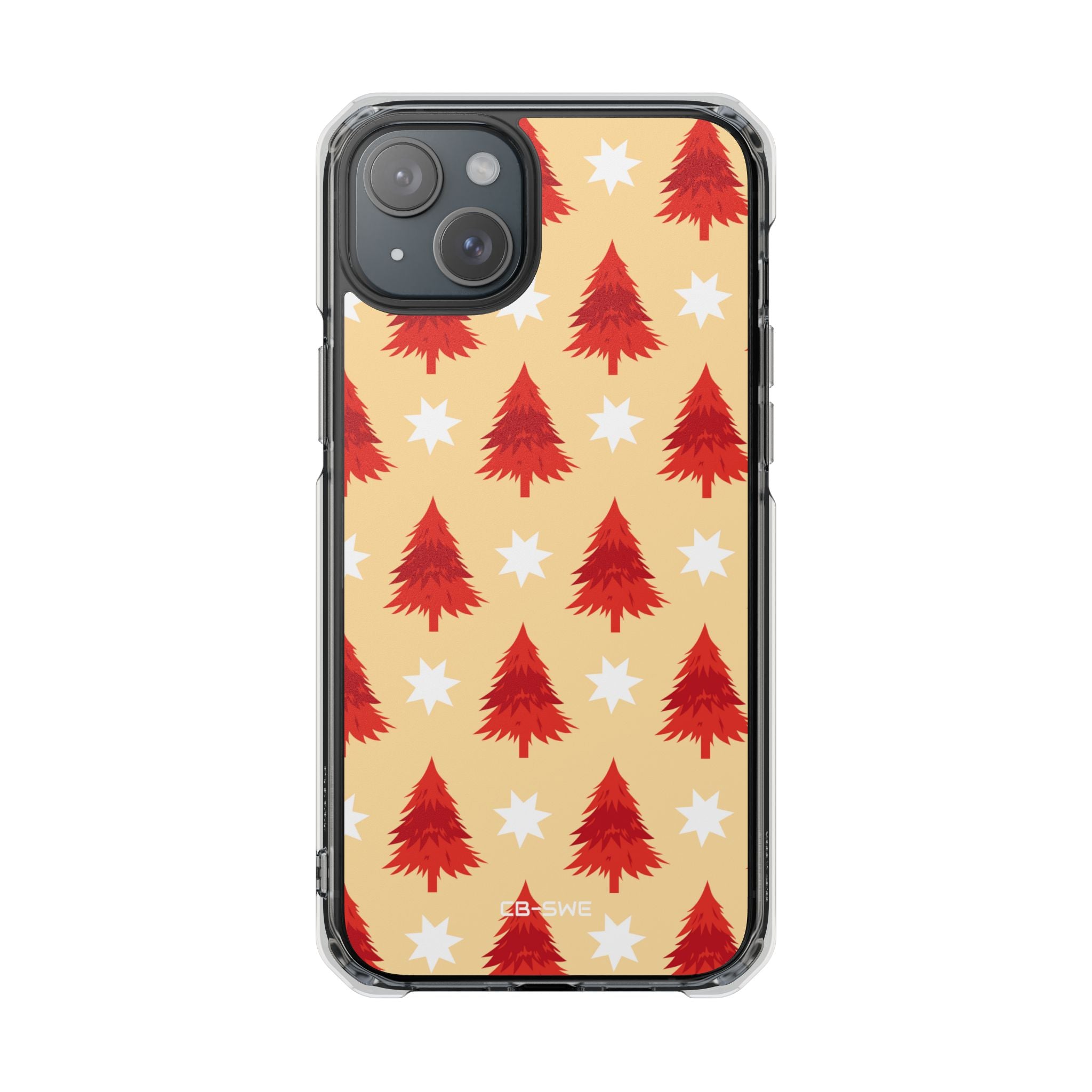 Red Trees Shine iPhone Case - Impact