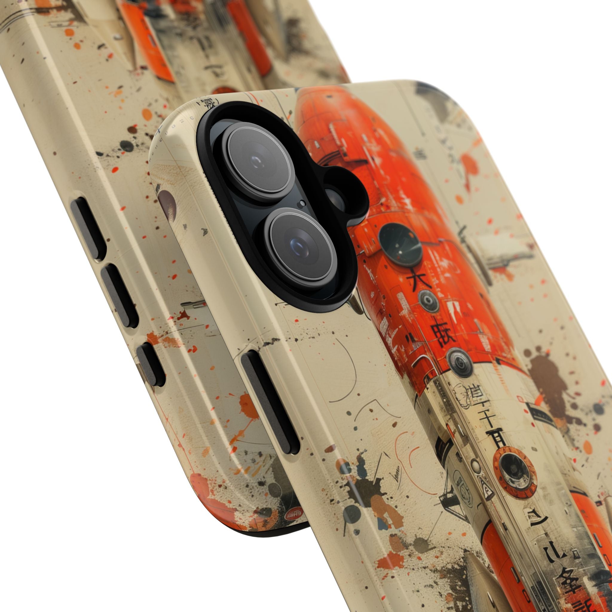 Crimson Rocket iPhone 16 Plus Case - Tough