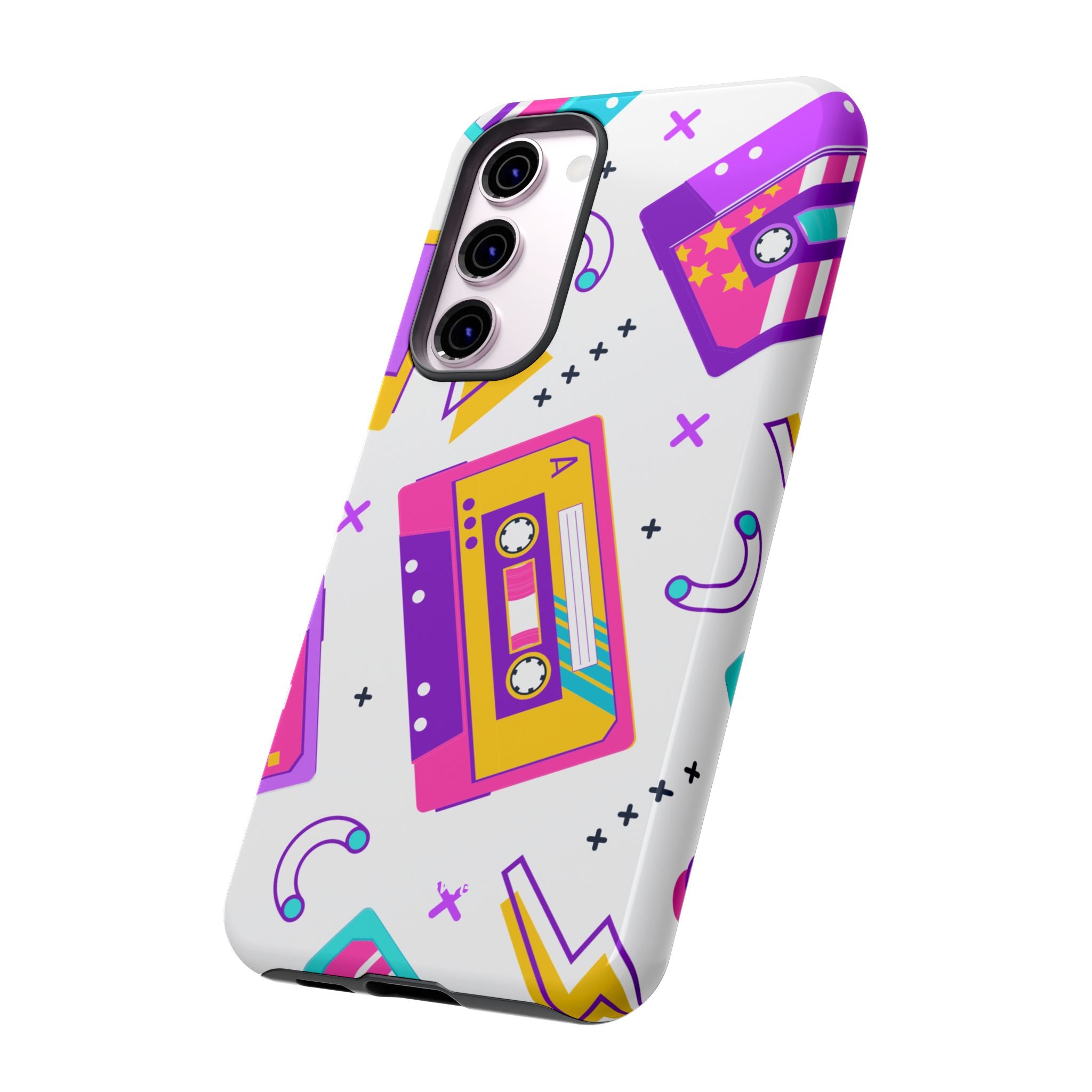 Retro Cassette Chaos - Samsung Case