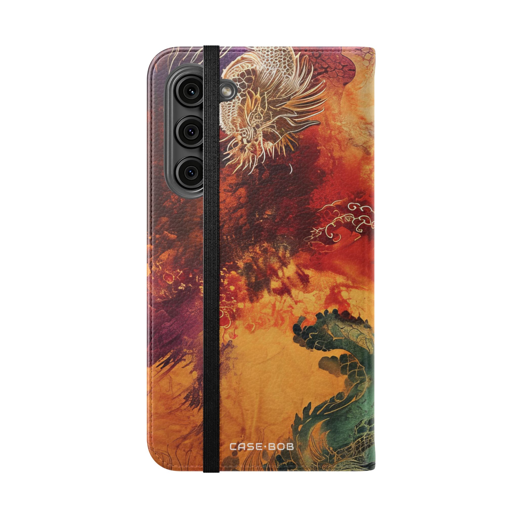 Golden Dragons Blaze - Samsung S23+ Case - Wallet