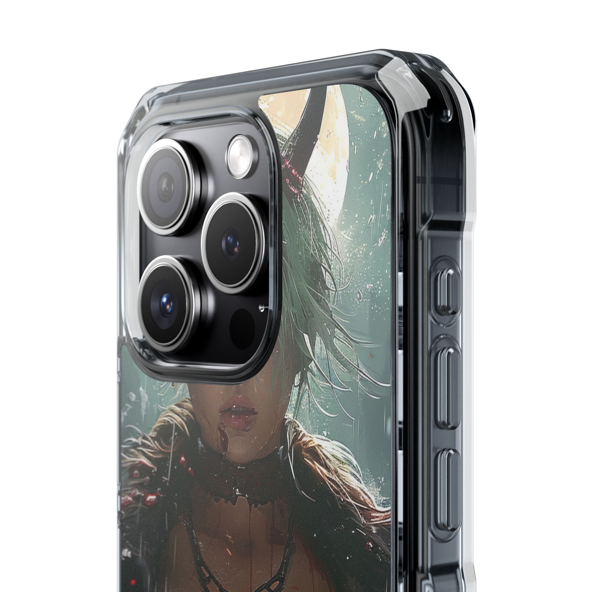Moonlit Horned Beauty iPhone 15 - Impact Clear+