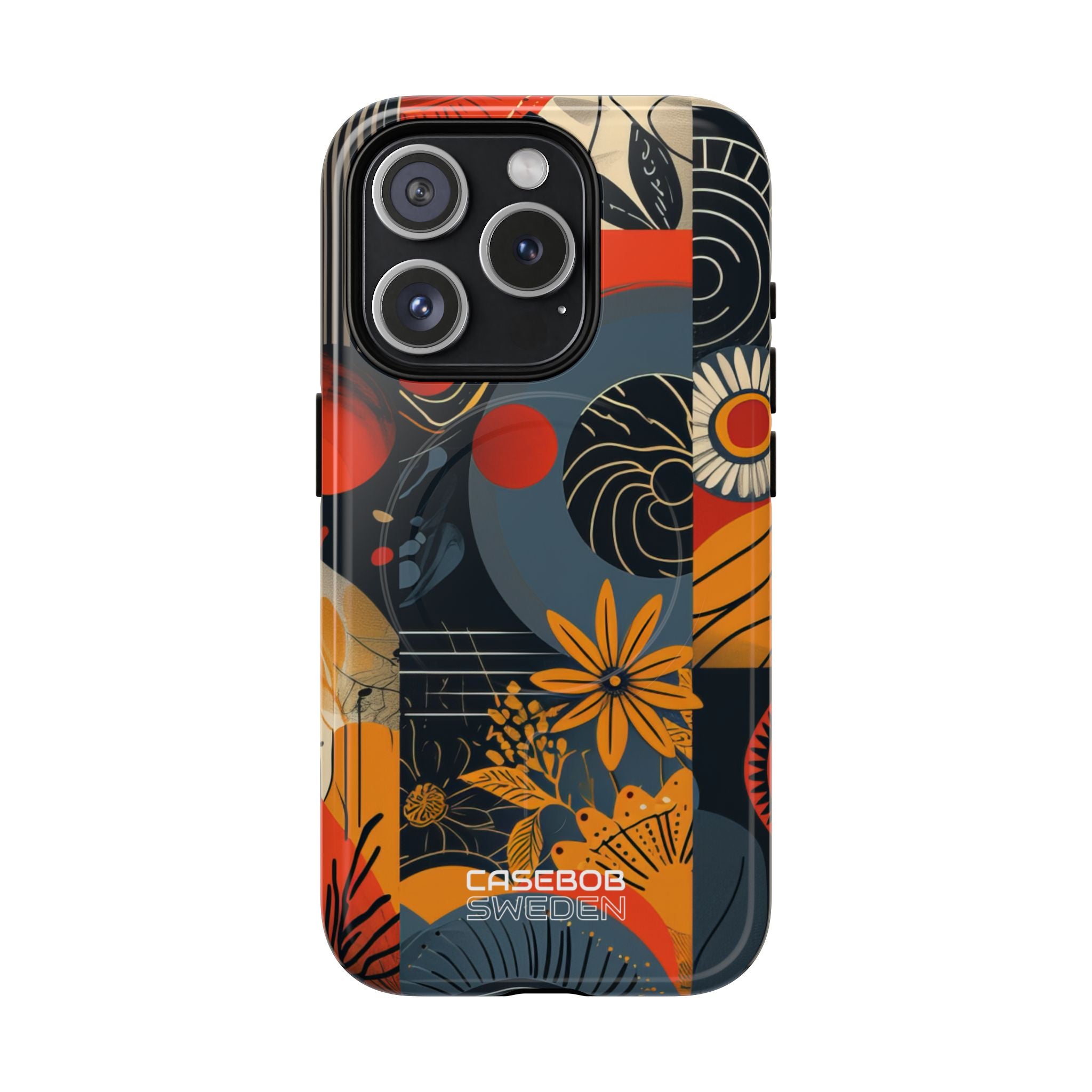 Fire Bloom Flow iPhone 15 - Tough+