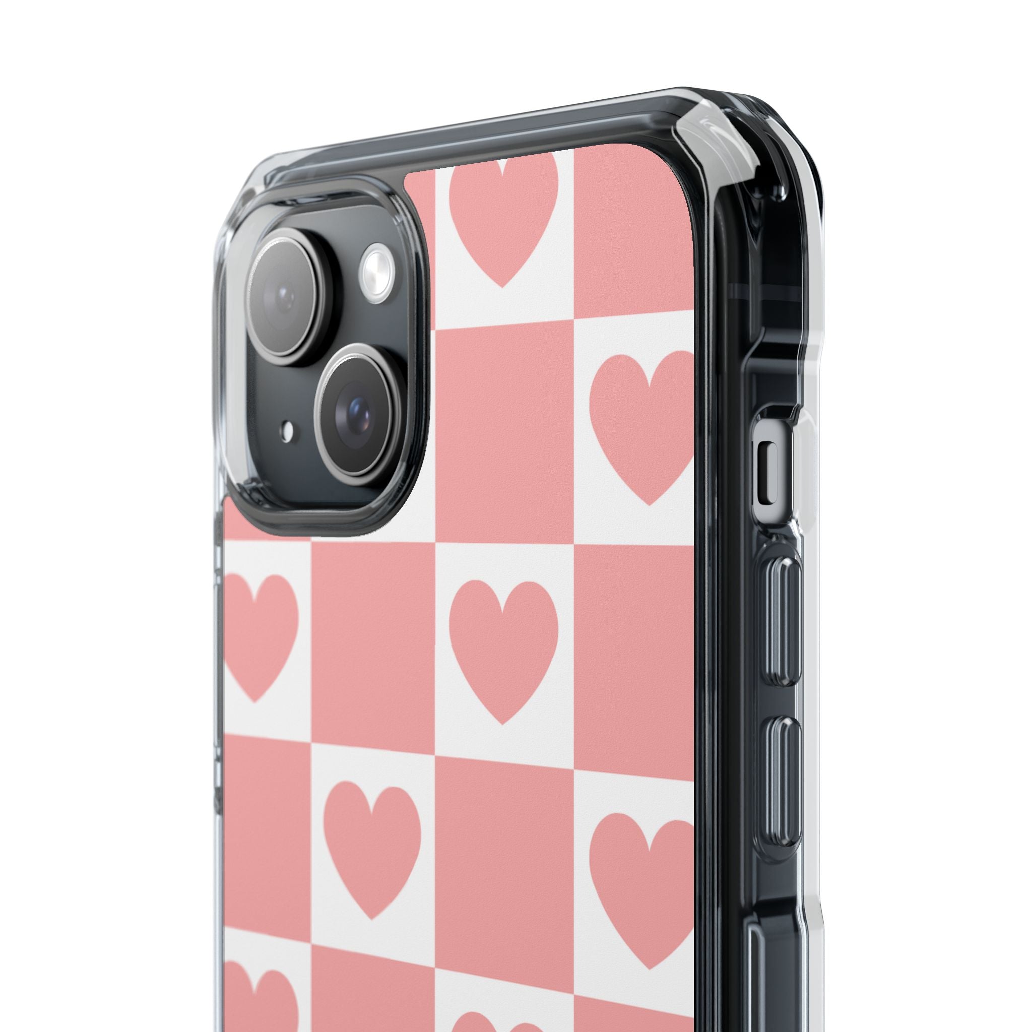 Love Checkered Harmony iPhone Case - Impact