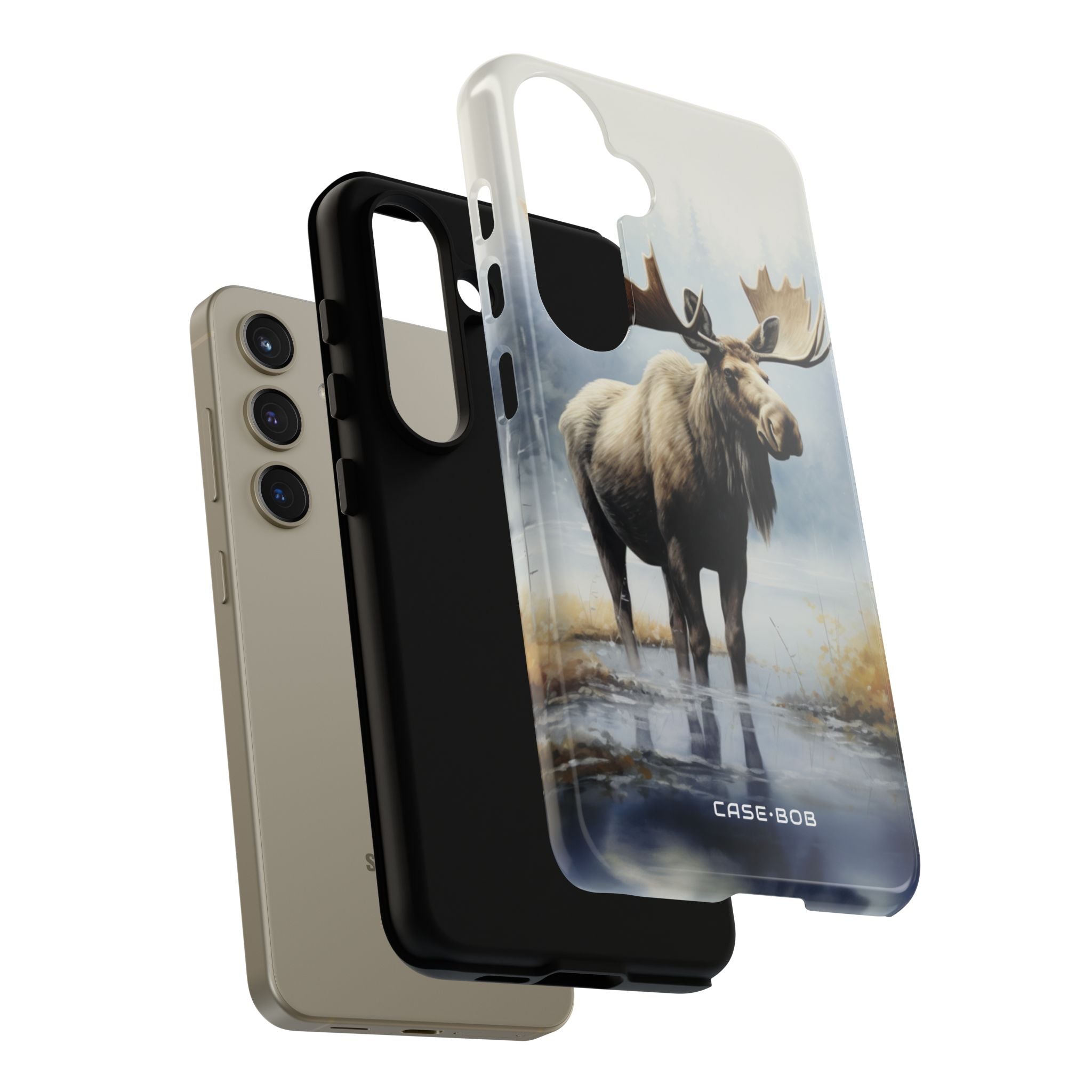 Moose Reflection Samsung S24 Case - Tough