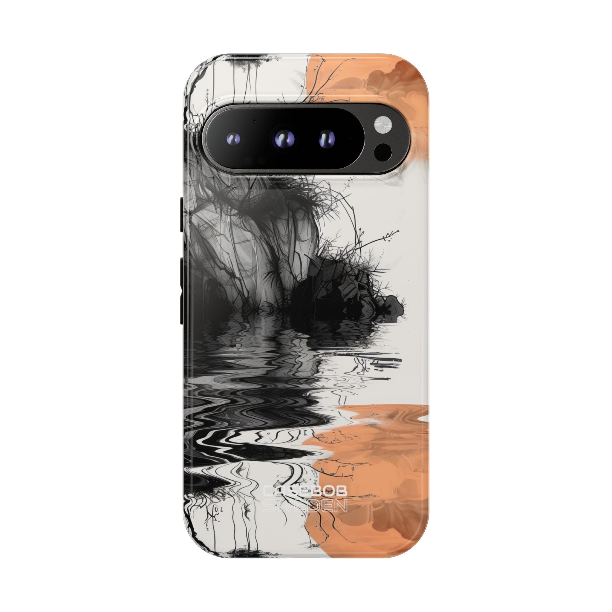 Riflesso della Luna Arancione Google Pixel 9 - Tough