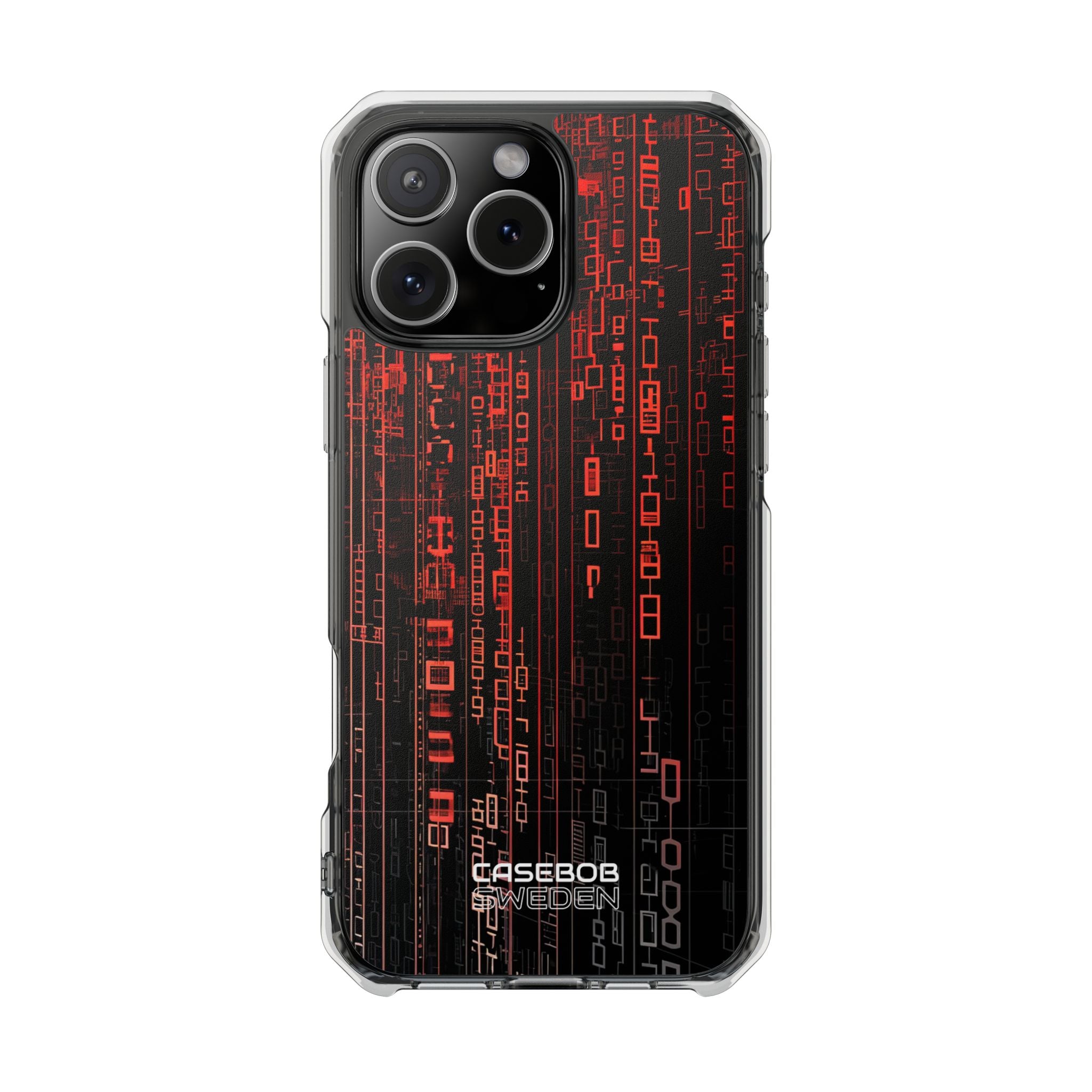 Neon Circuit Dreams iPhone 16 - Impact Clear+