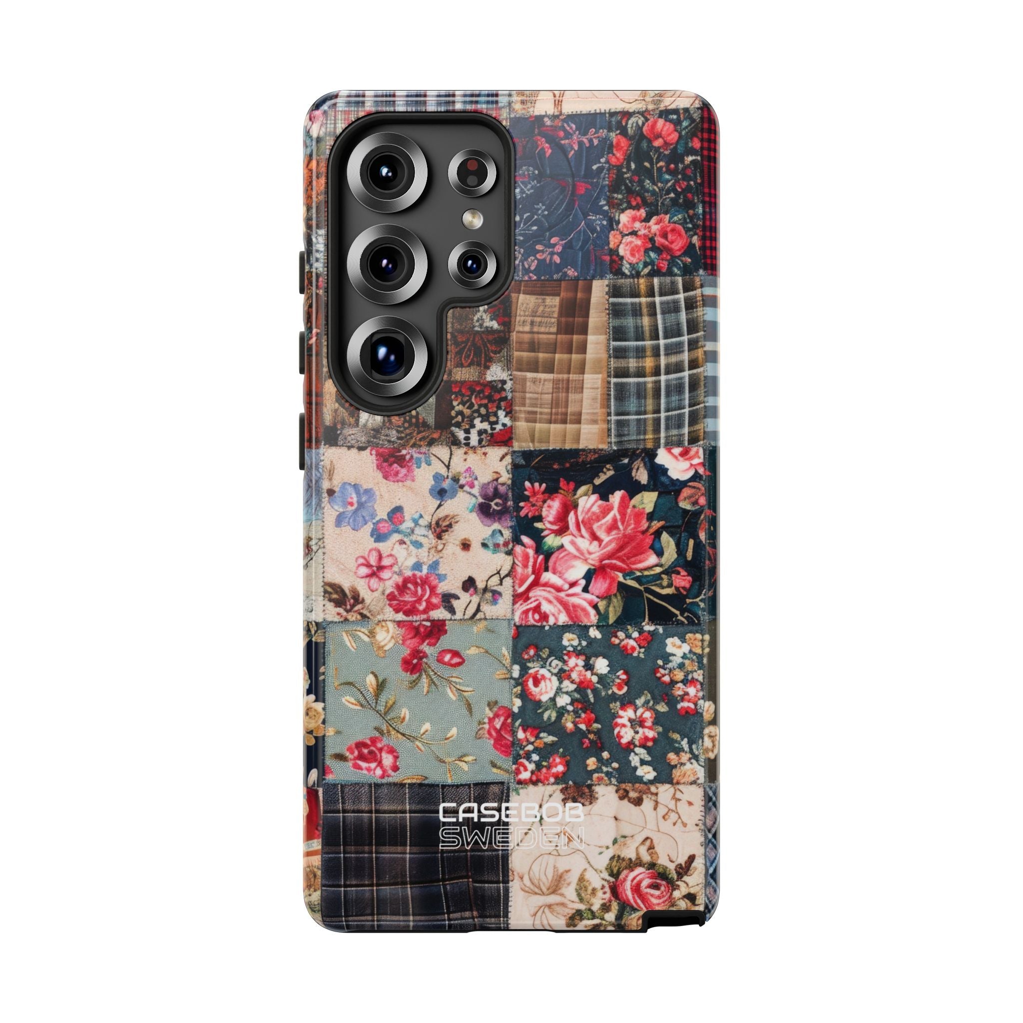 Patchwork Floral Quilt Samsung S25 - Tough