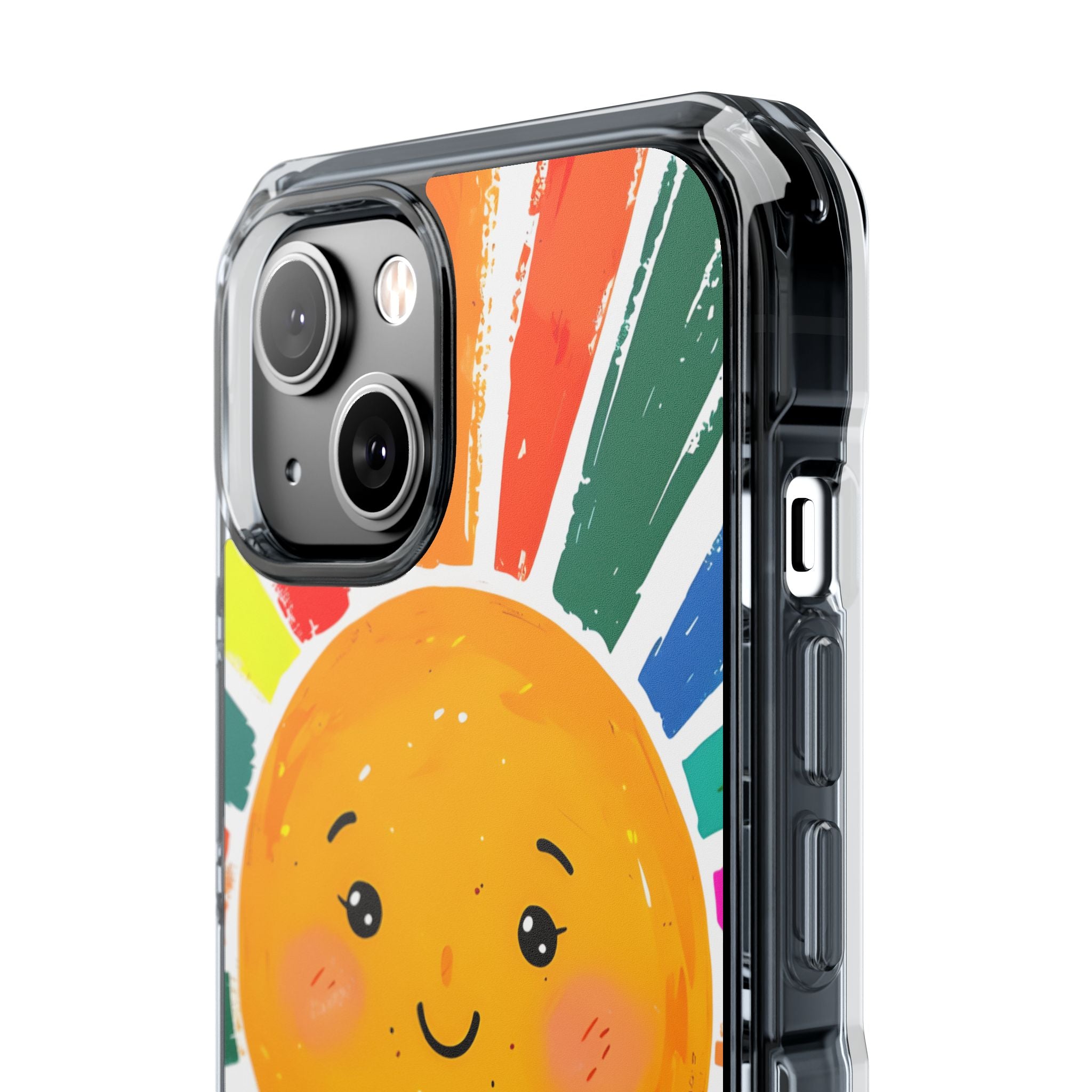 Radiant Smiling Sun iPhone Case - Impact