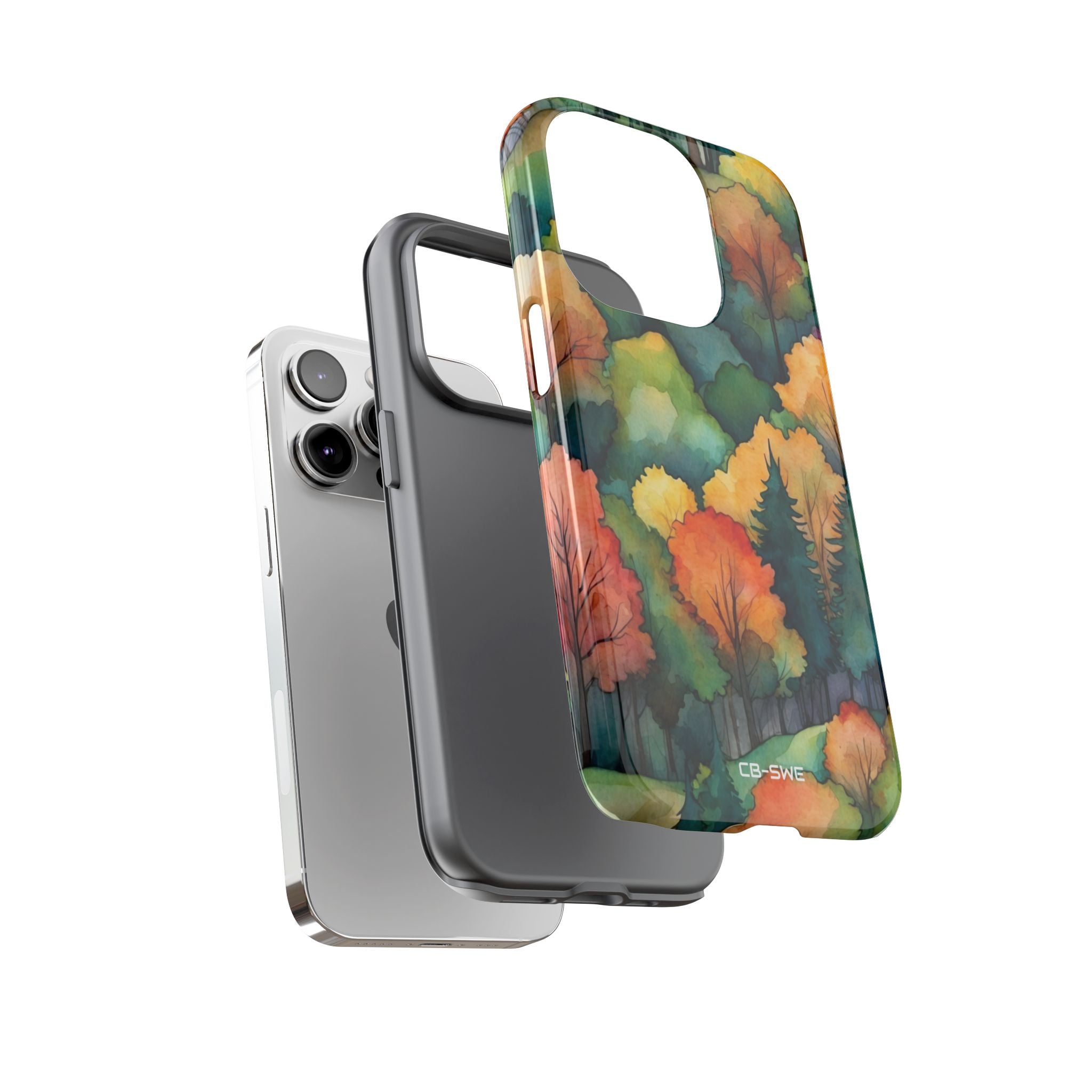 Autumn Leaves Dance - iPhone Case