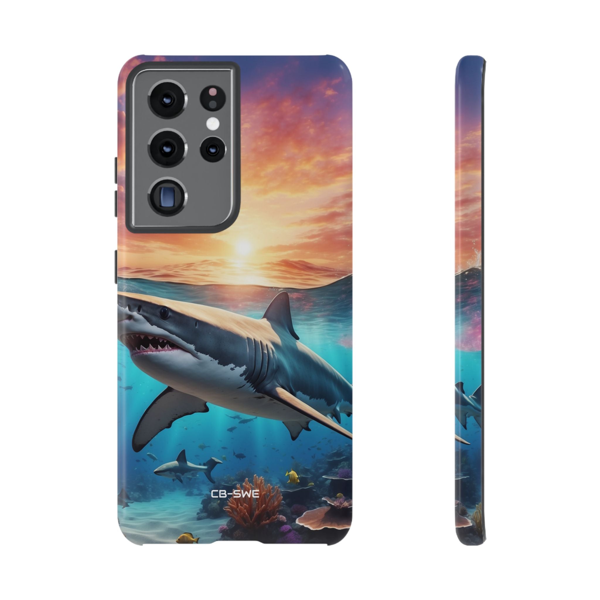 Shark Swims Through - Samsung Case