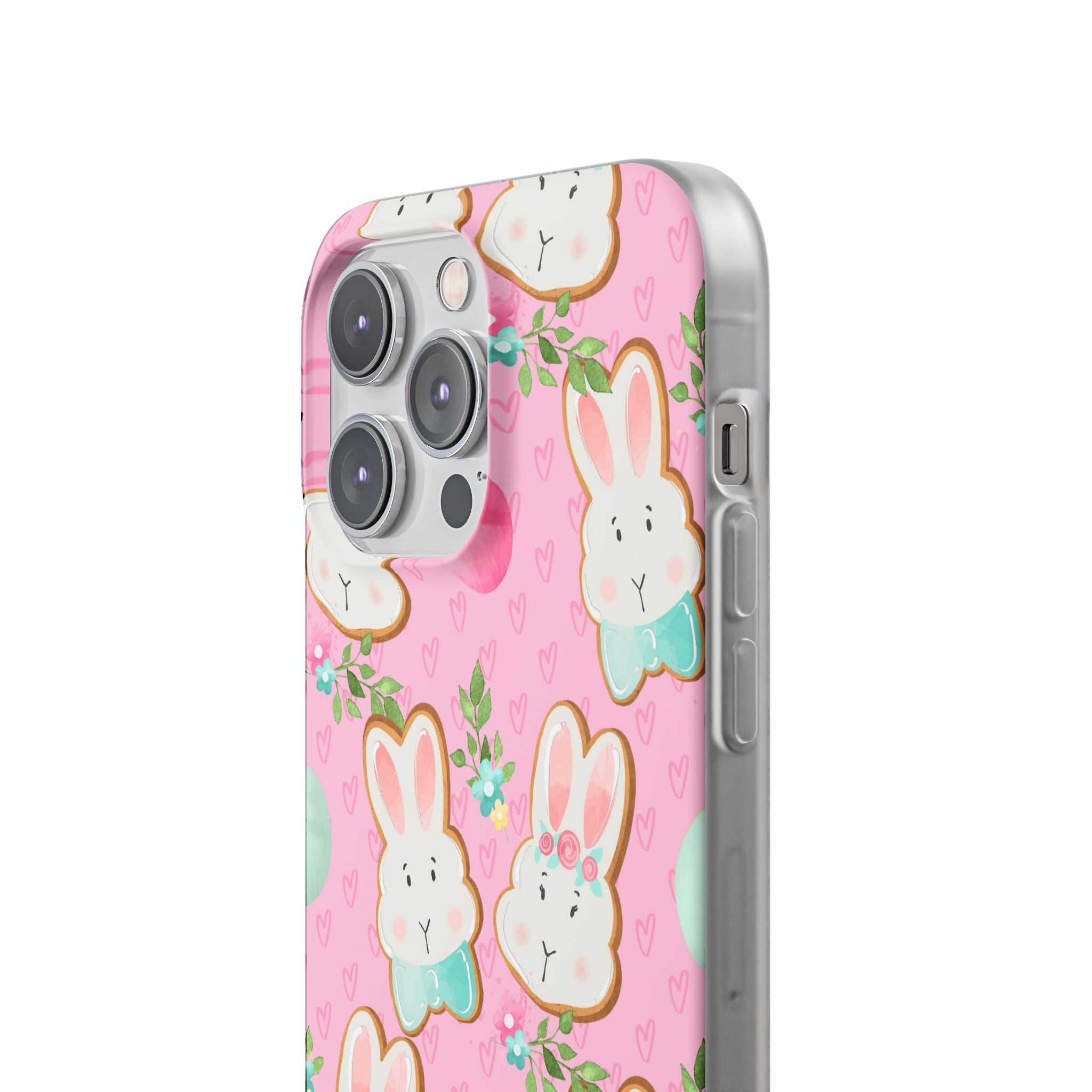 Bunny Blossom iPhone 14 Pro Max Case - Soft
