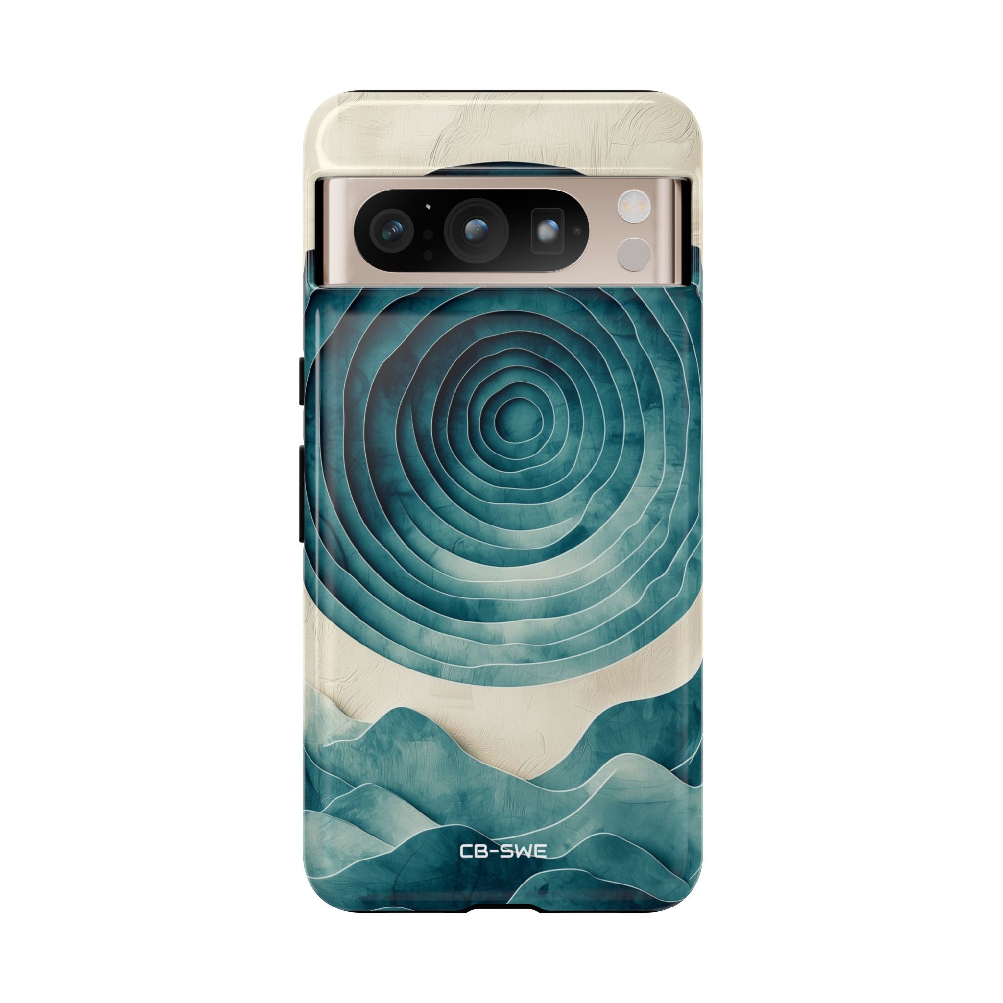 Waves Embrace Circles - Google Pixel Case