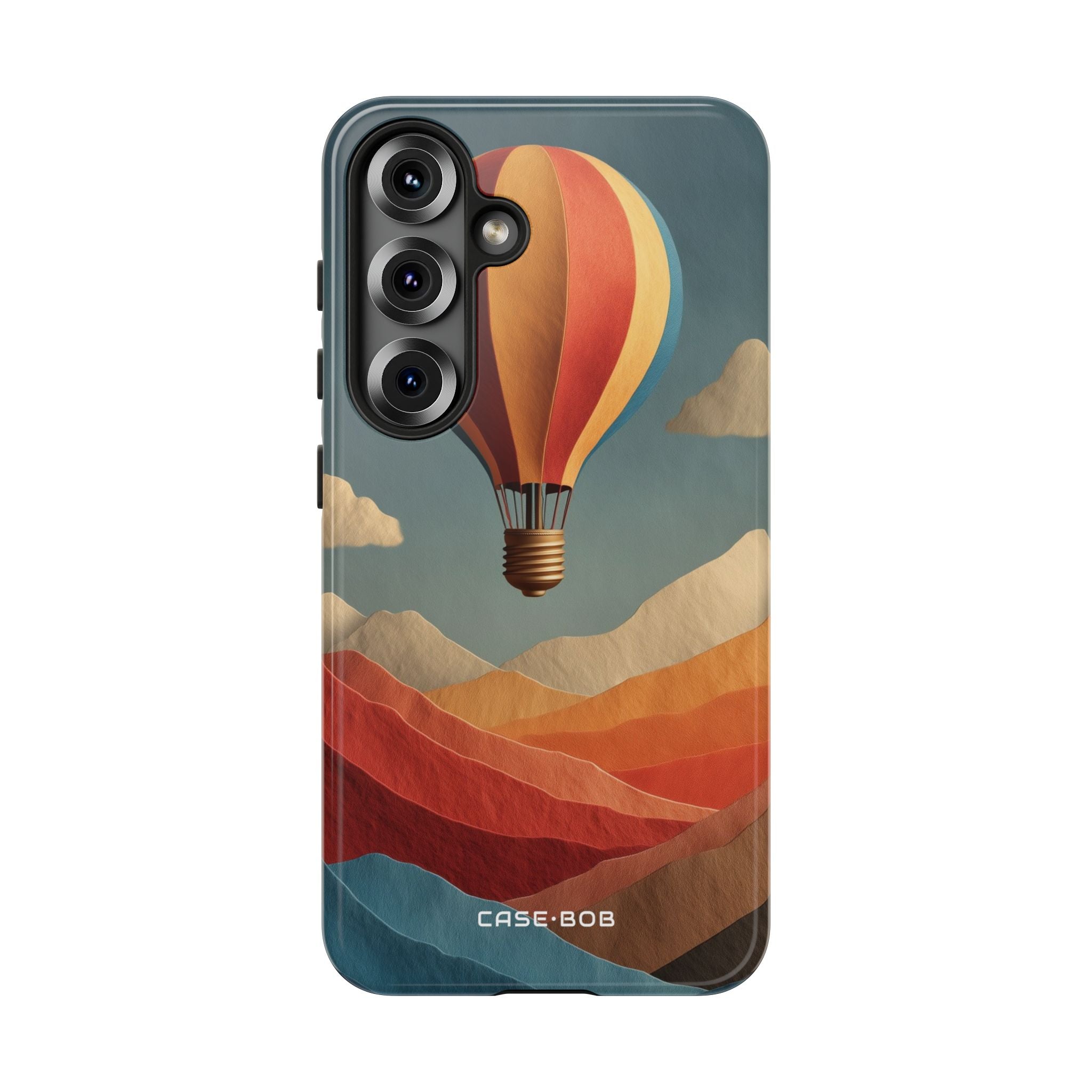 Lightbulb Balloon Samsung S25 Case - Tough