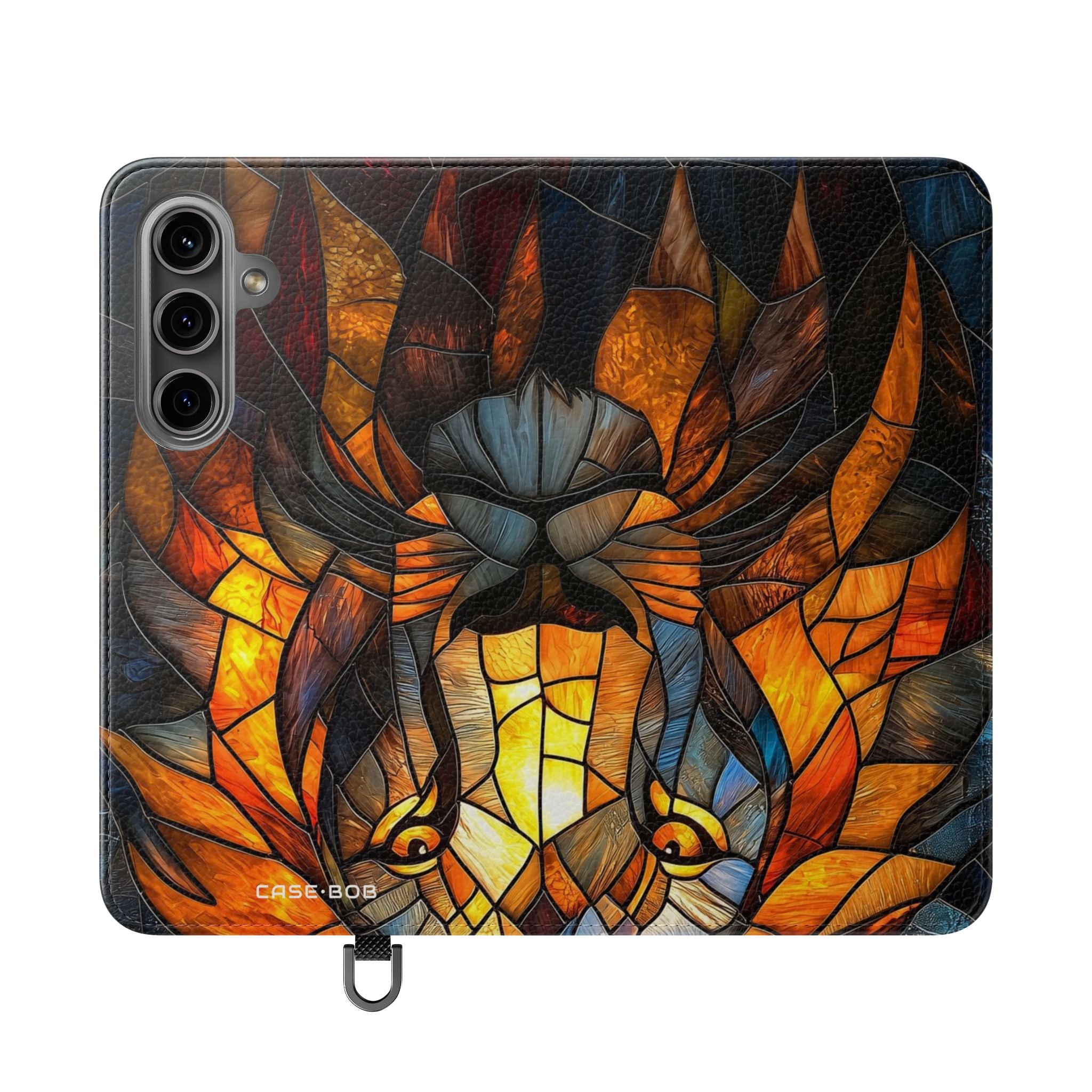 Flame Lion - Samsung S24 Case - Wallet