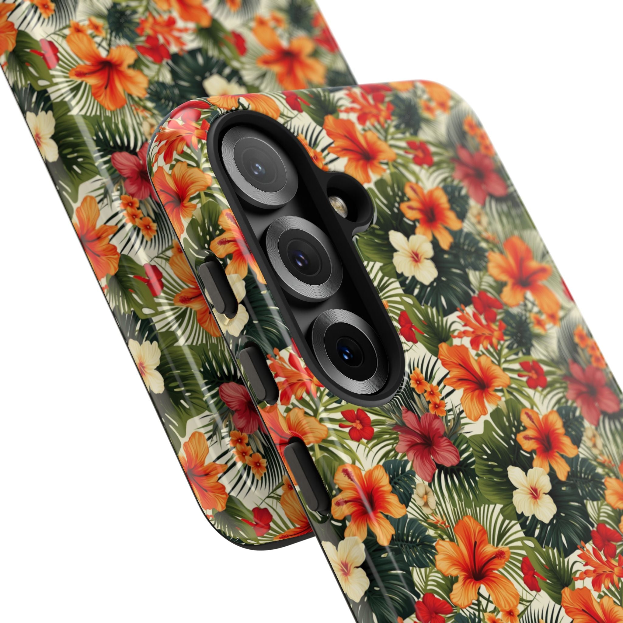Tropical Blooms Flourish - Samsung Case
