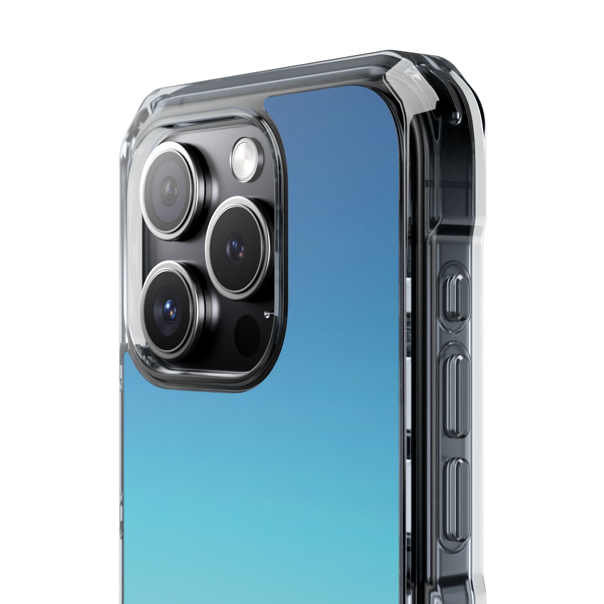 Blue Horizon Gradient iPhone 15 - Impact Clear+