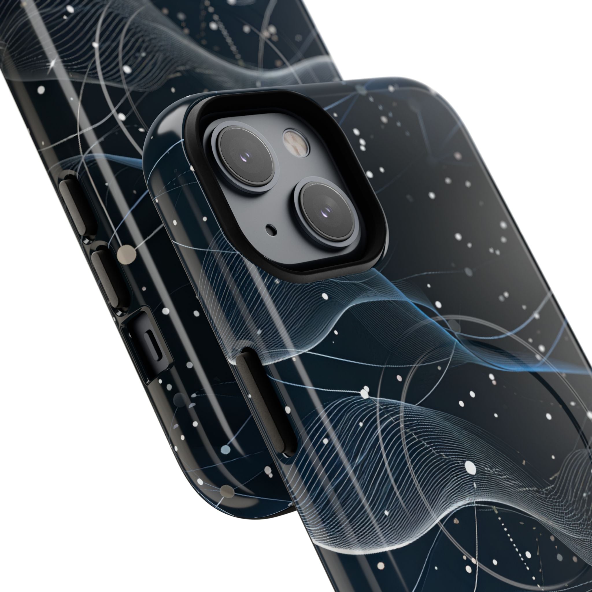 Cosmic Wave Network iPhone 14 - Tough+