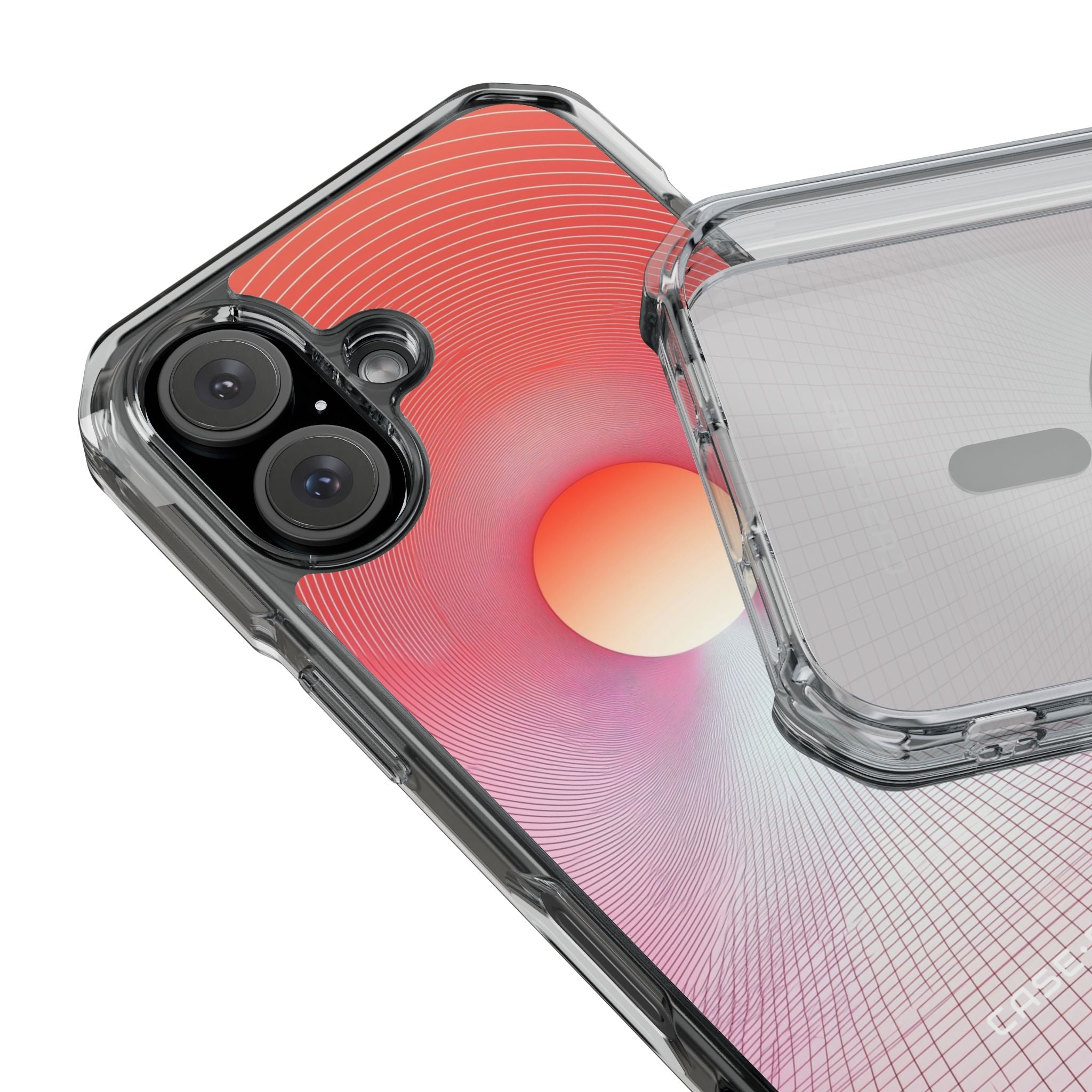 Orange Portal iPhone 16 Case - Impact