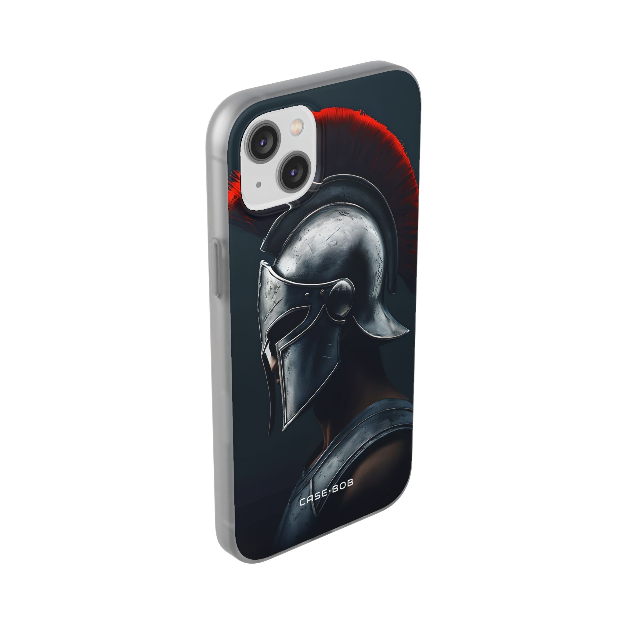 Silver Centurion iPhone 14 Plus Case - Soft
