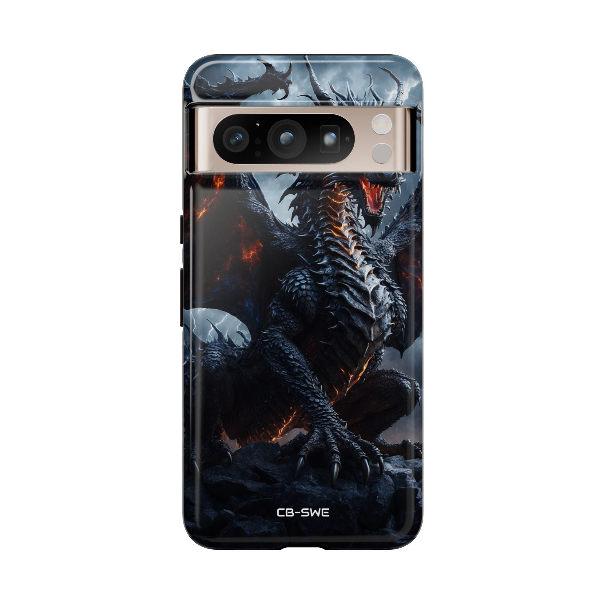 Fiery Wings Unleashed - Google Pixel Case