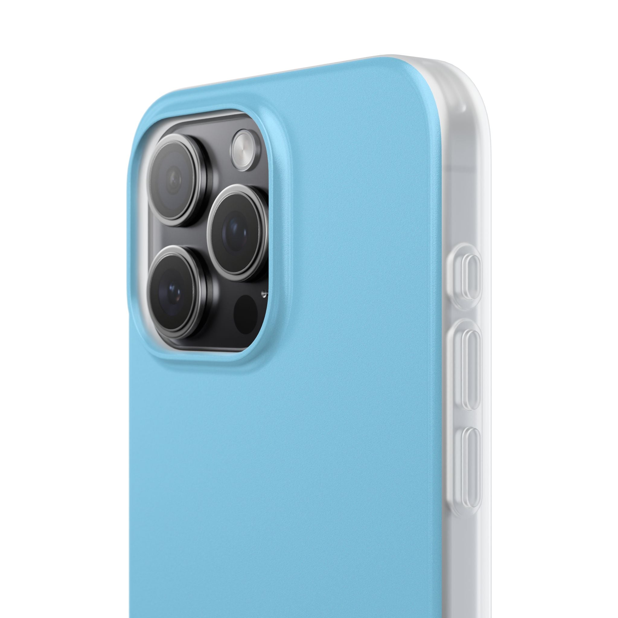 Himmelblaue iPhone-Hülle - Flexi