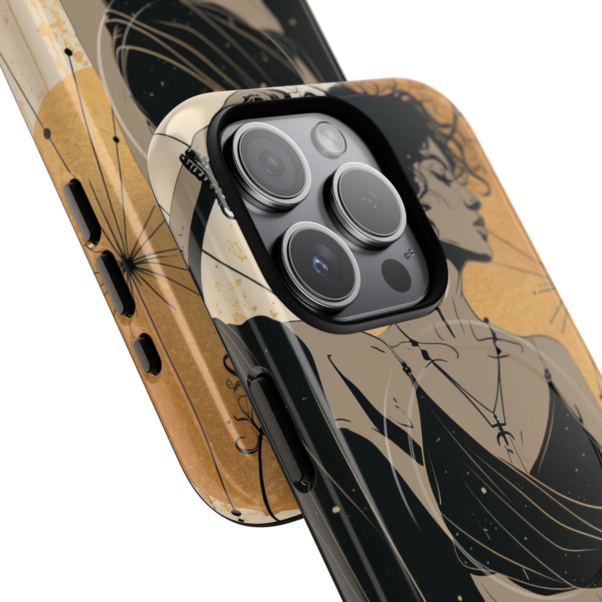 Golden Silence Motion iPhone 15 - Tough+