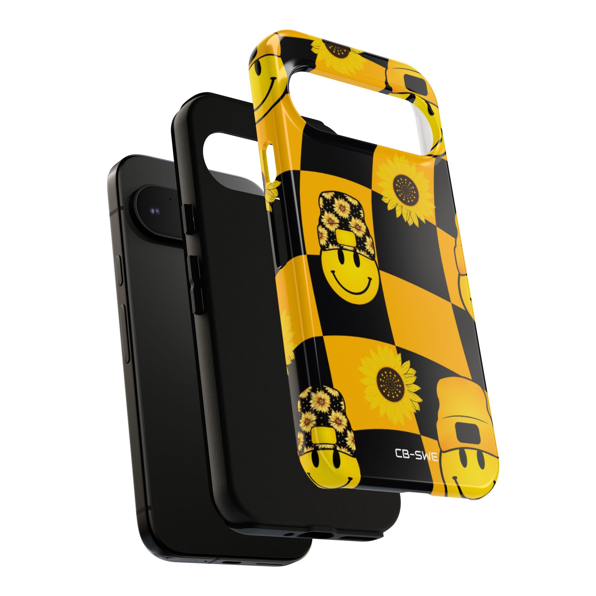 Joyful Checkered Smiles - Google Pixel Case