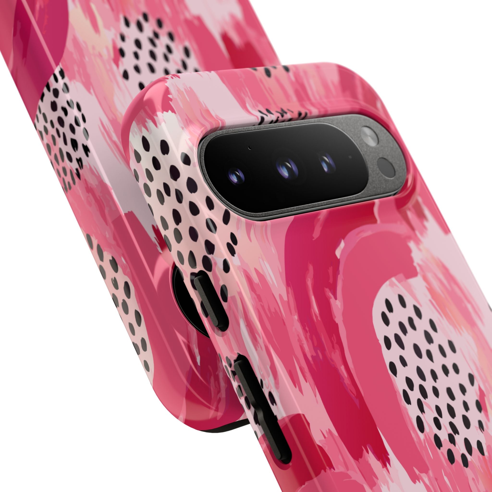 Vibrant Brushwork Dance - Google Pixel Case