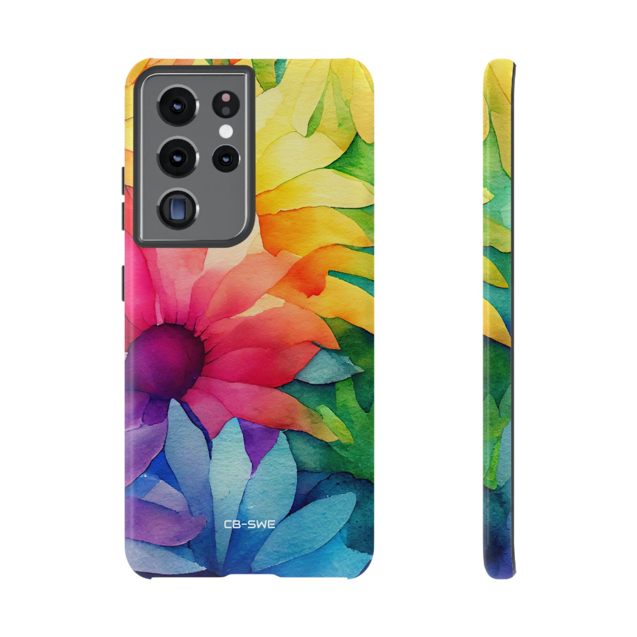 Vibrant Floral Symphony - Samsung Case