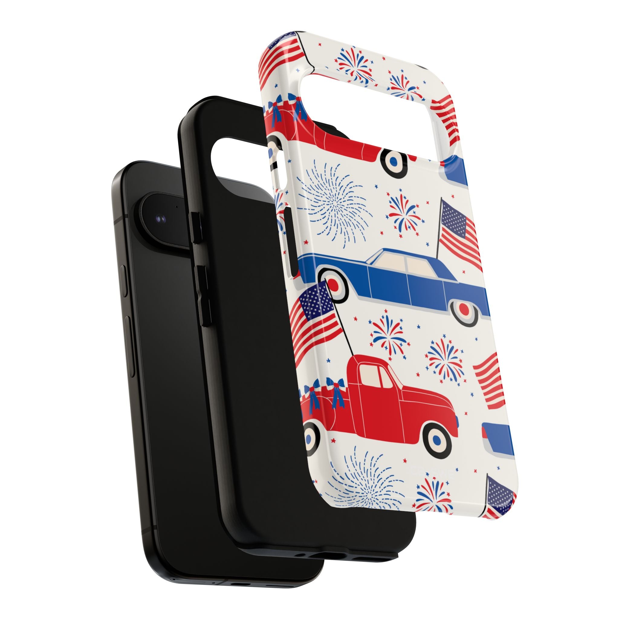 Vintage Cars Celebrate - Google Pixel Case