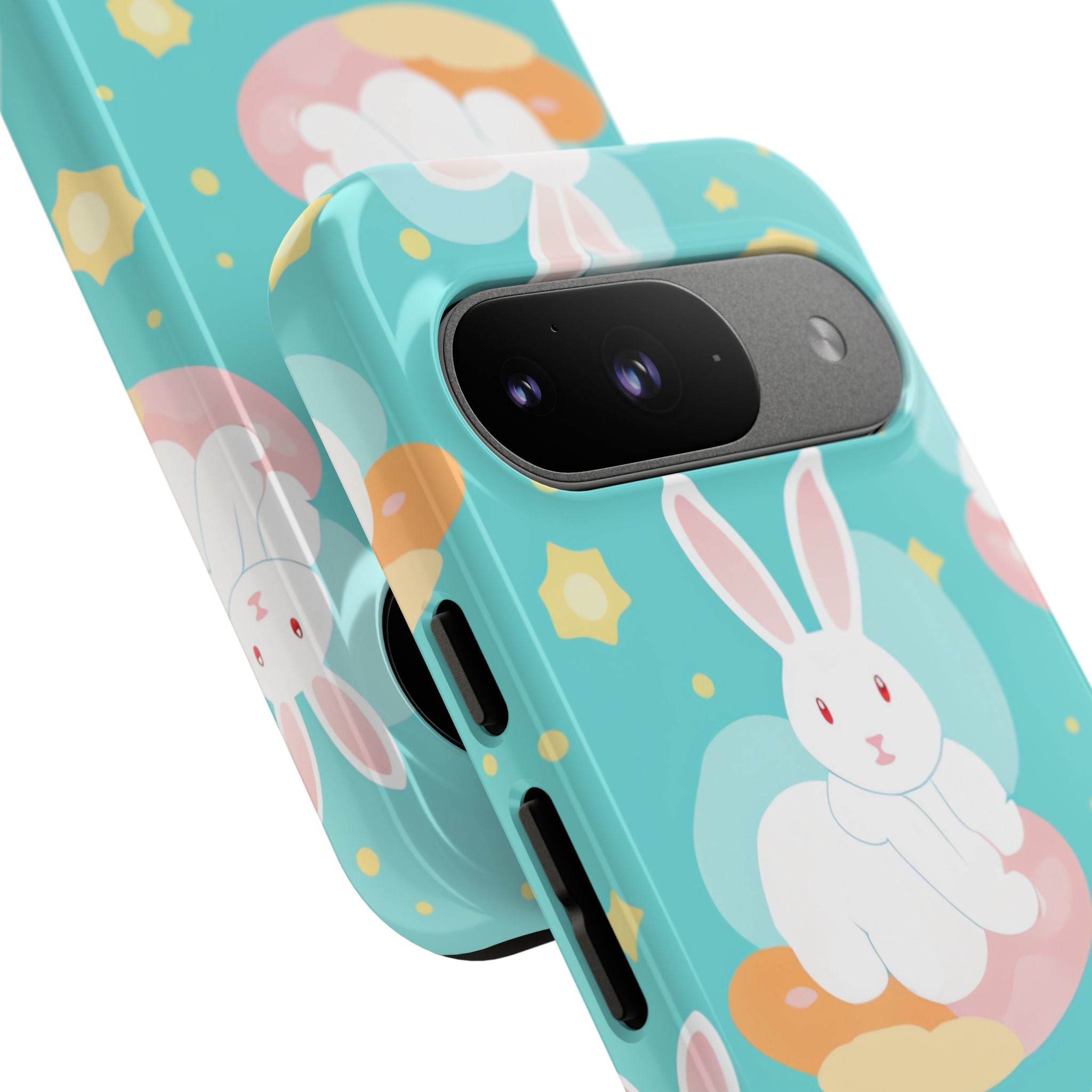 Bunnies Float Dreamily - Google Pixel Case