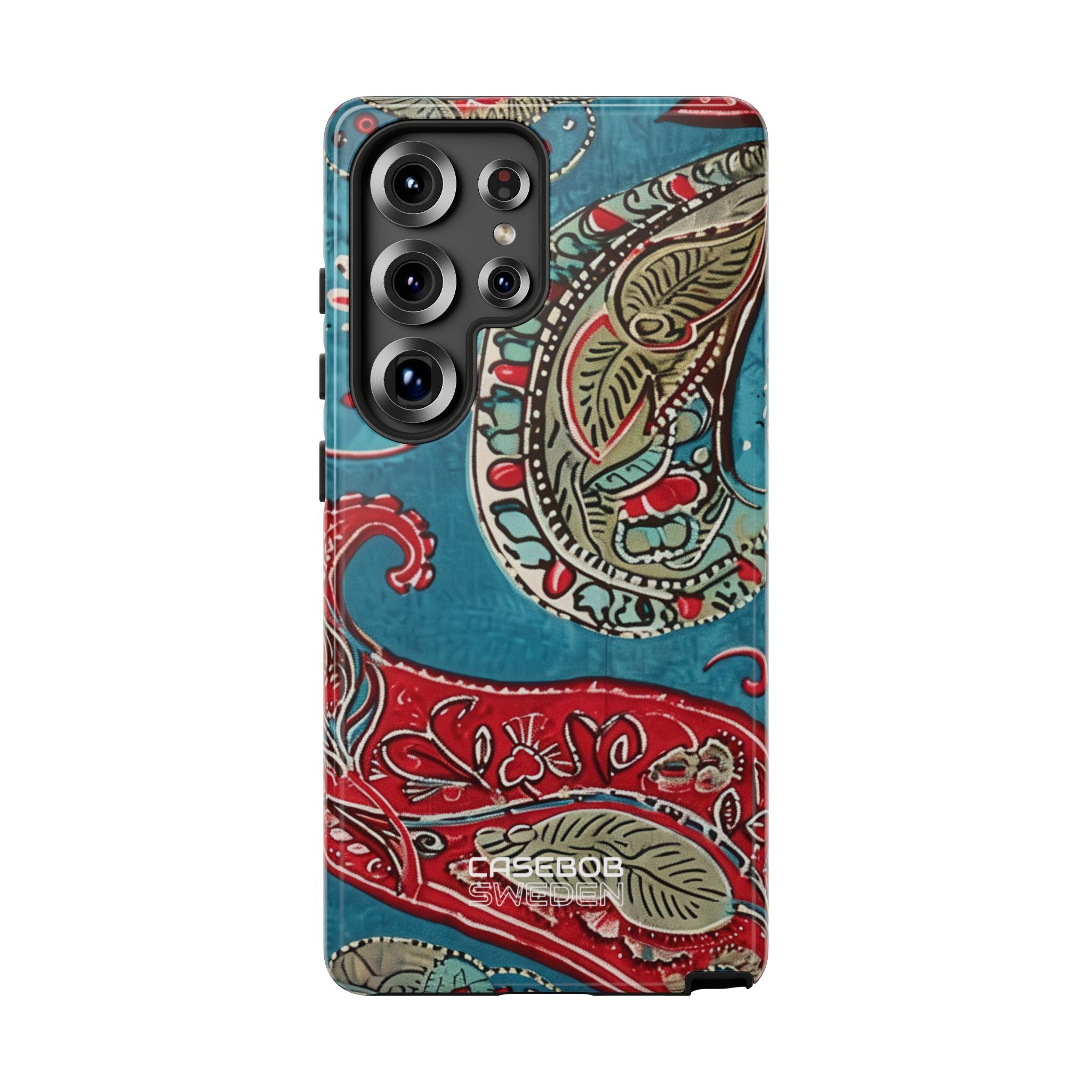 Paisley Floral Fusion Samsung S25 - Tough