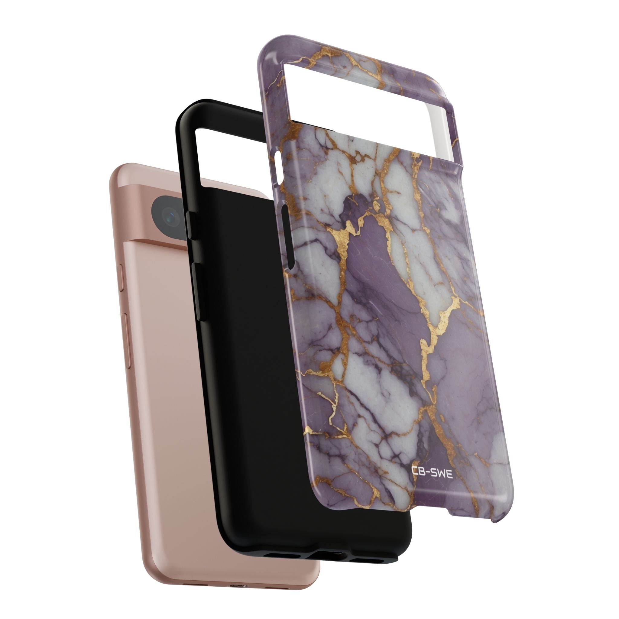 Lavender Veins Flow - Google Pixel Case