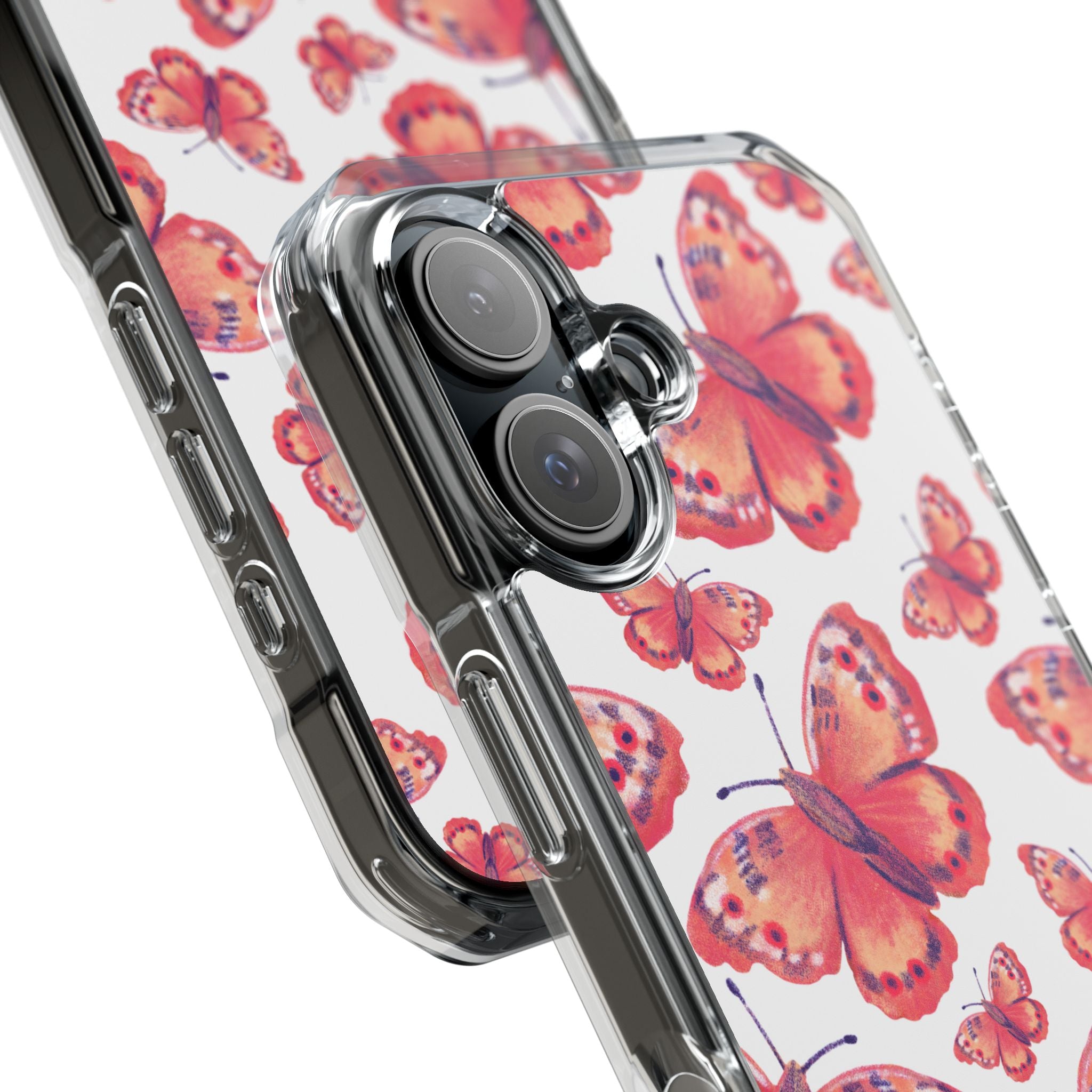 Vibrant Butterfly Dance iPhone Case - Impact