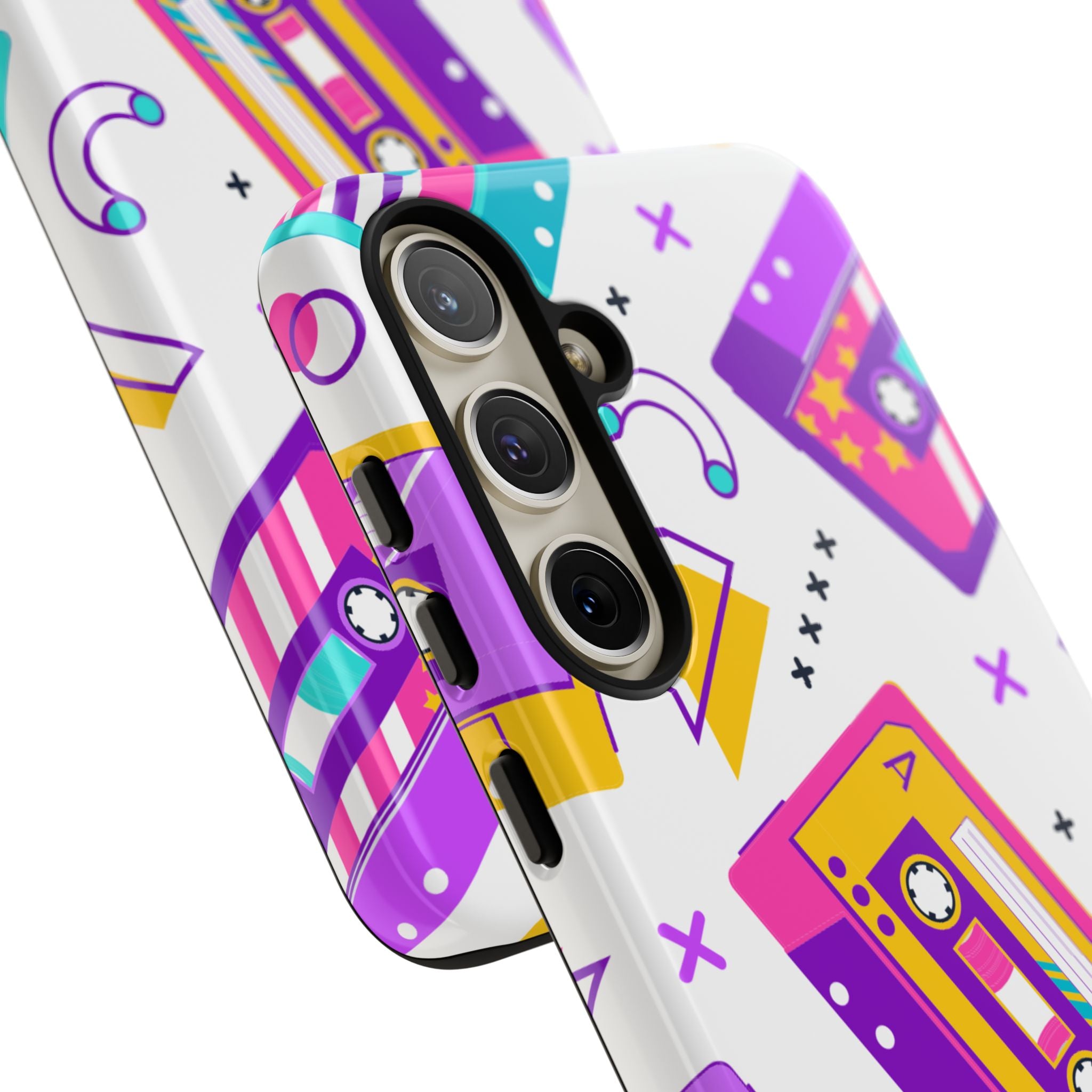 Retro Cassette Chaos - Samsung Case
