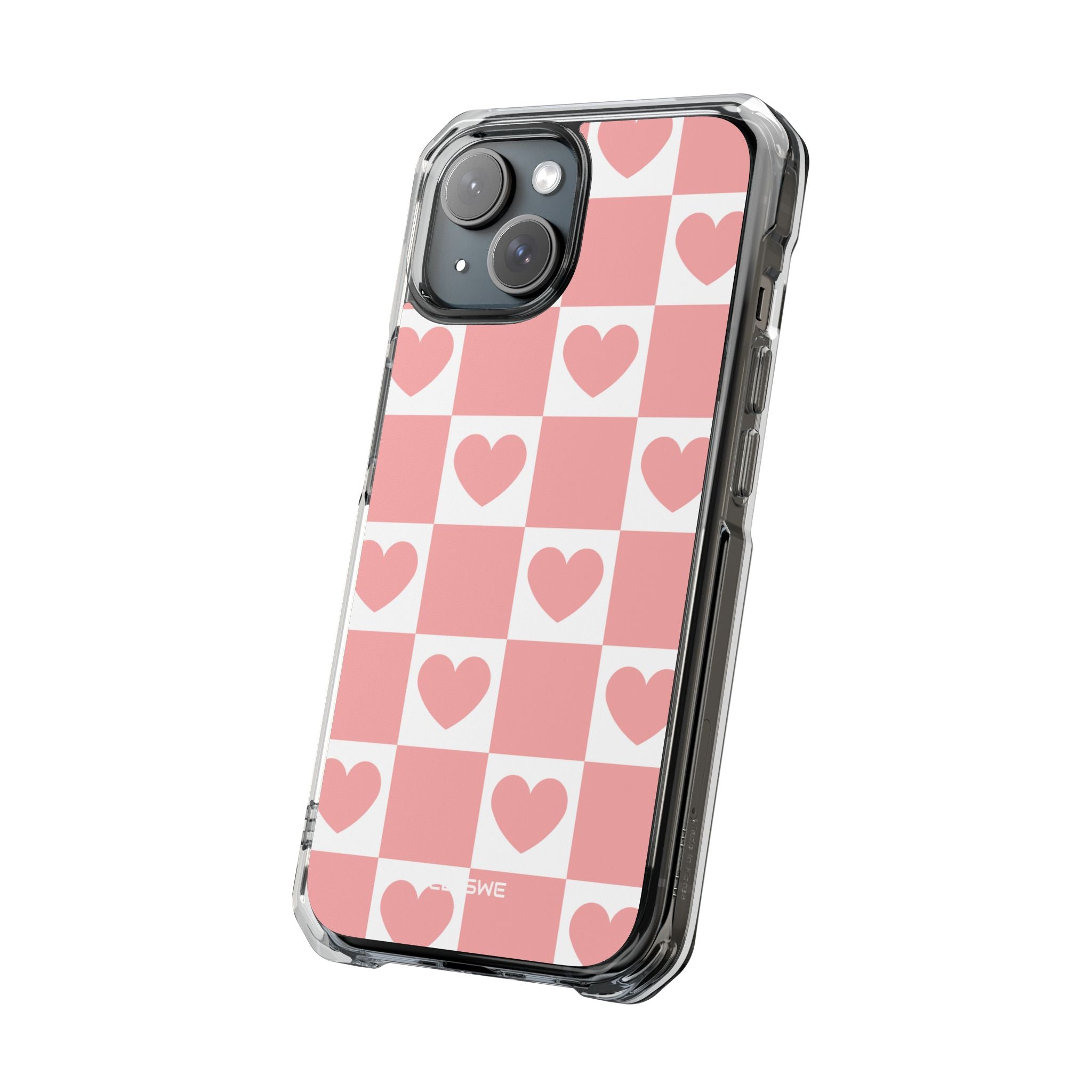 Love Checkered Harmony iPhone Case - Impact