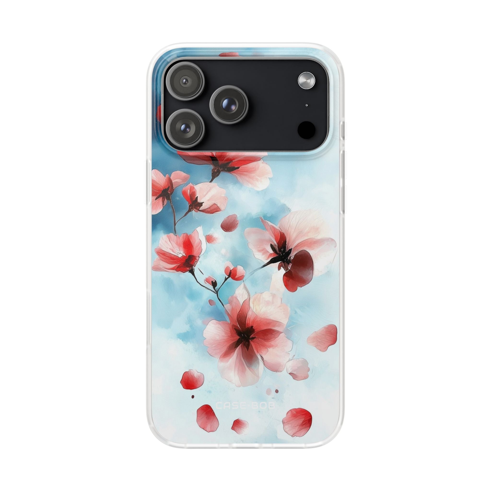 Pink Blossom Drift iPhone 17 Pro Max Case - Soft