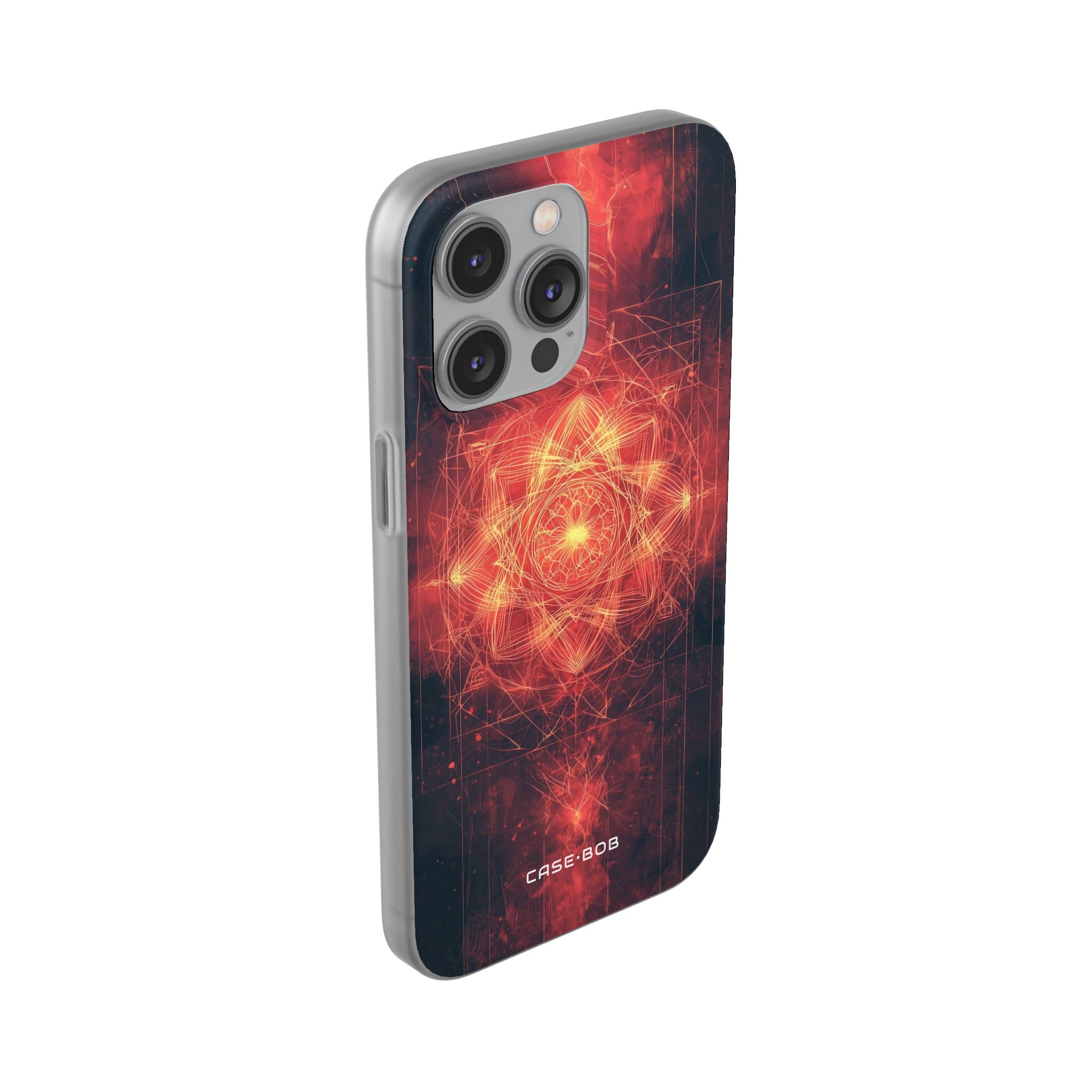 Radiant Mandala iPhone 14 Pro Max Case - Soft