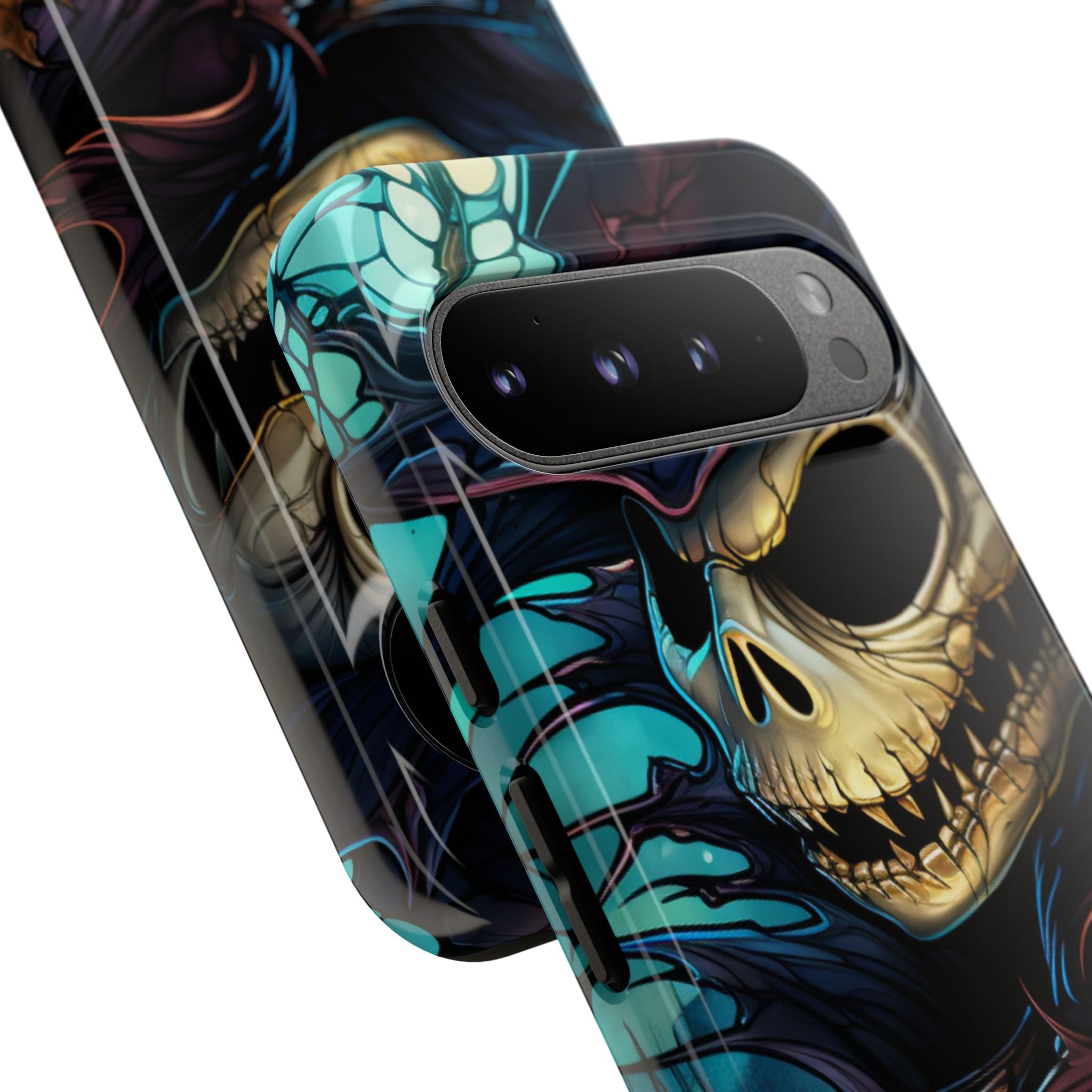 Skull Grins Brightly - Google Pixel Case