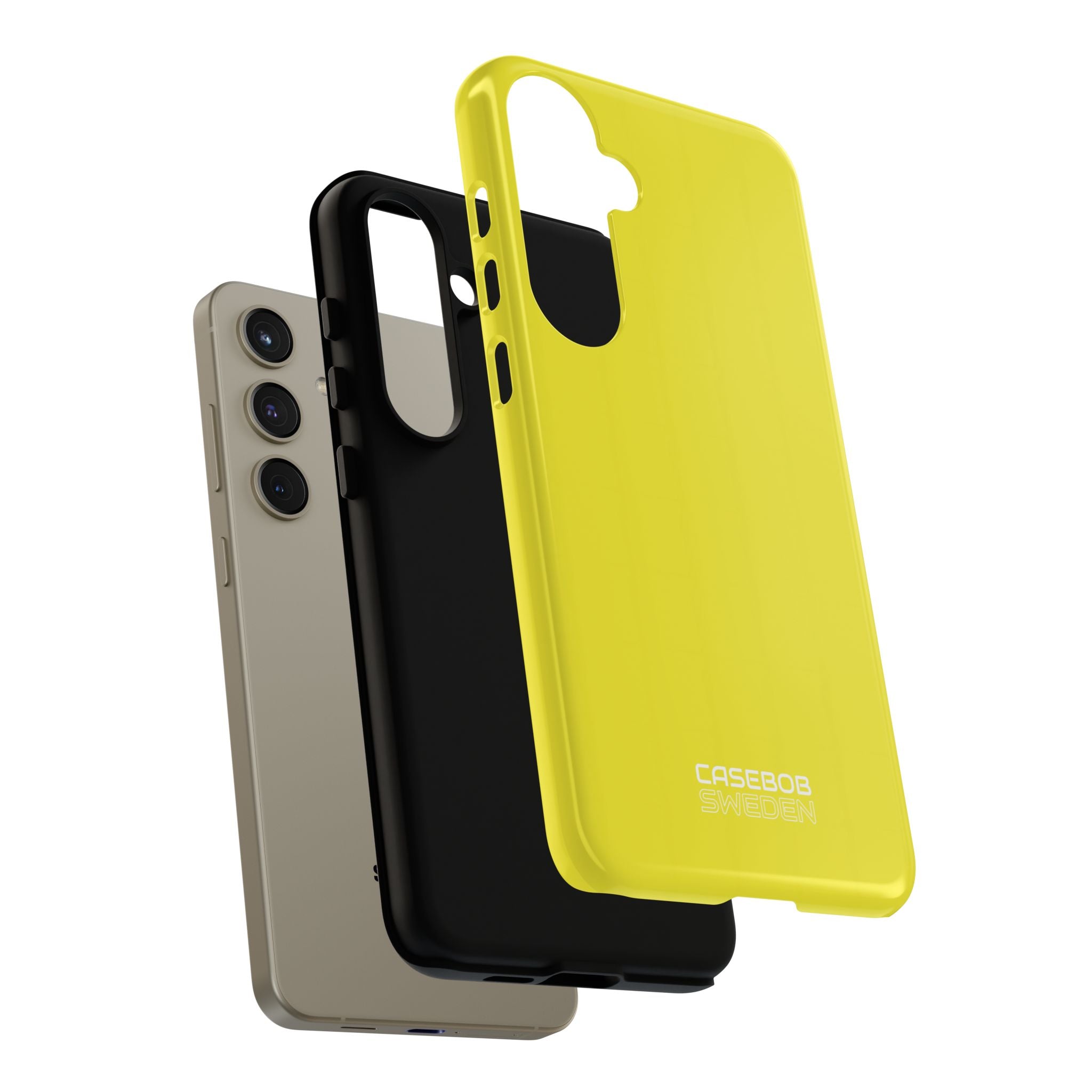 Zitronengelbes Samsung S24 – Robust