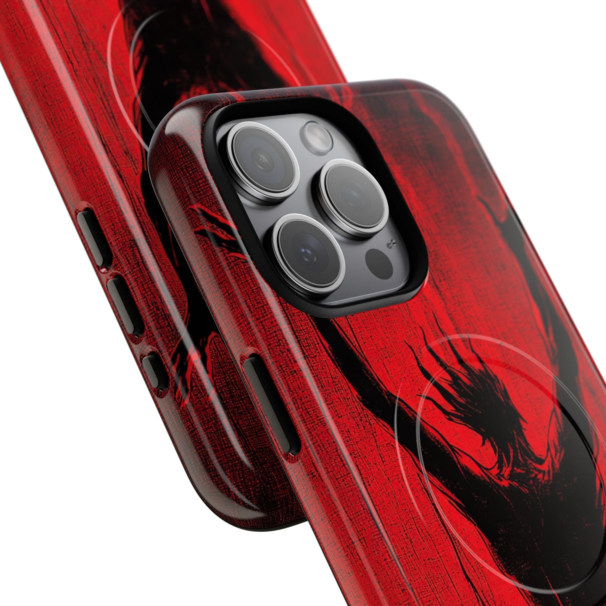 Crimson Uprising iPhone 15 Pro Max Case - Tough+