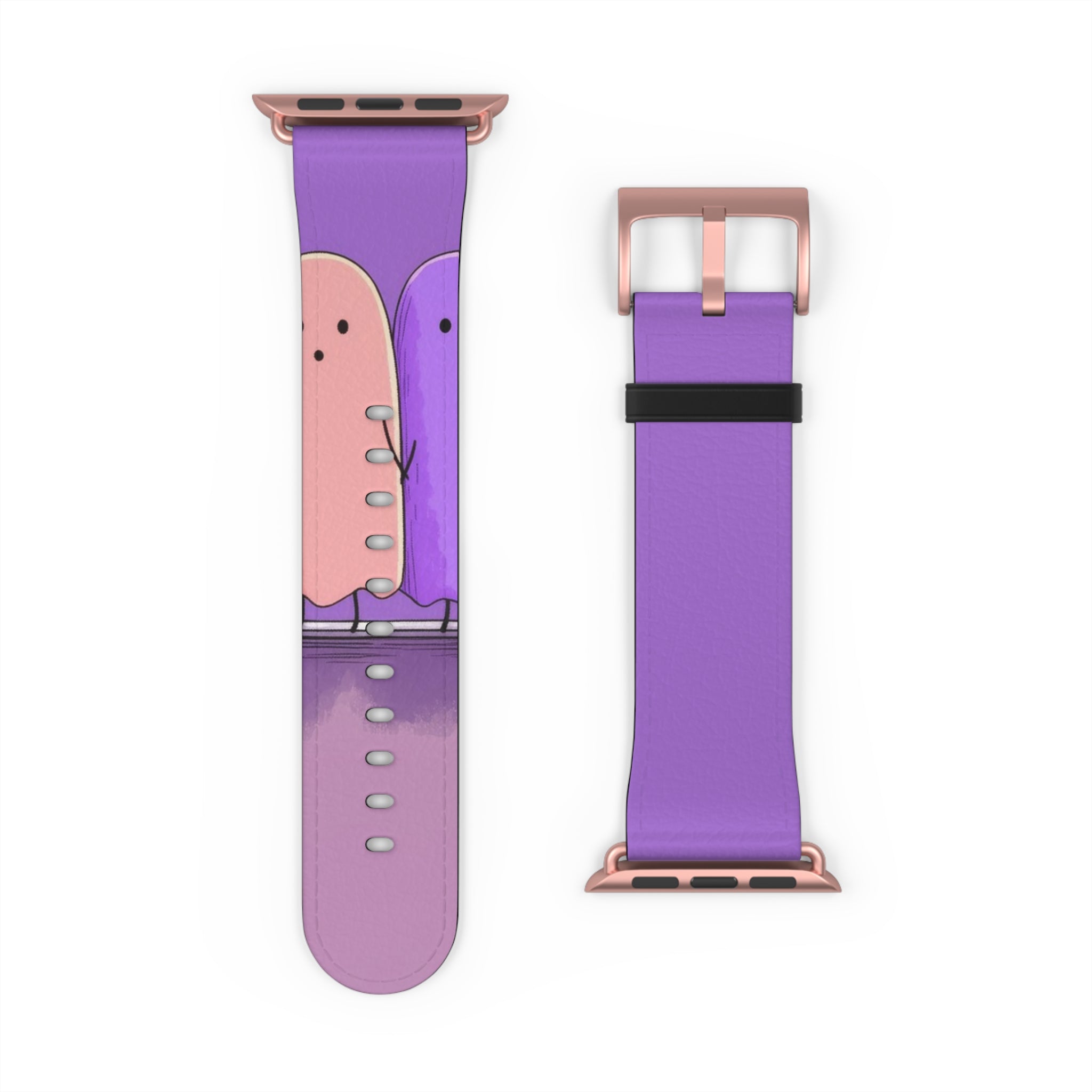 Colorful Ghosts Line - Watch Band