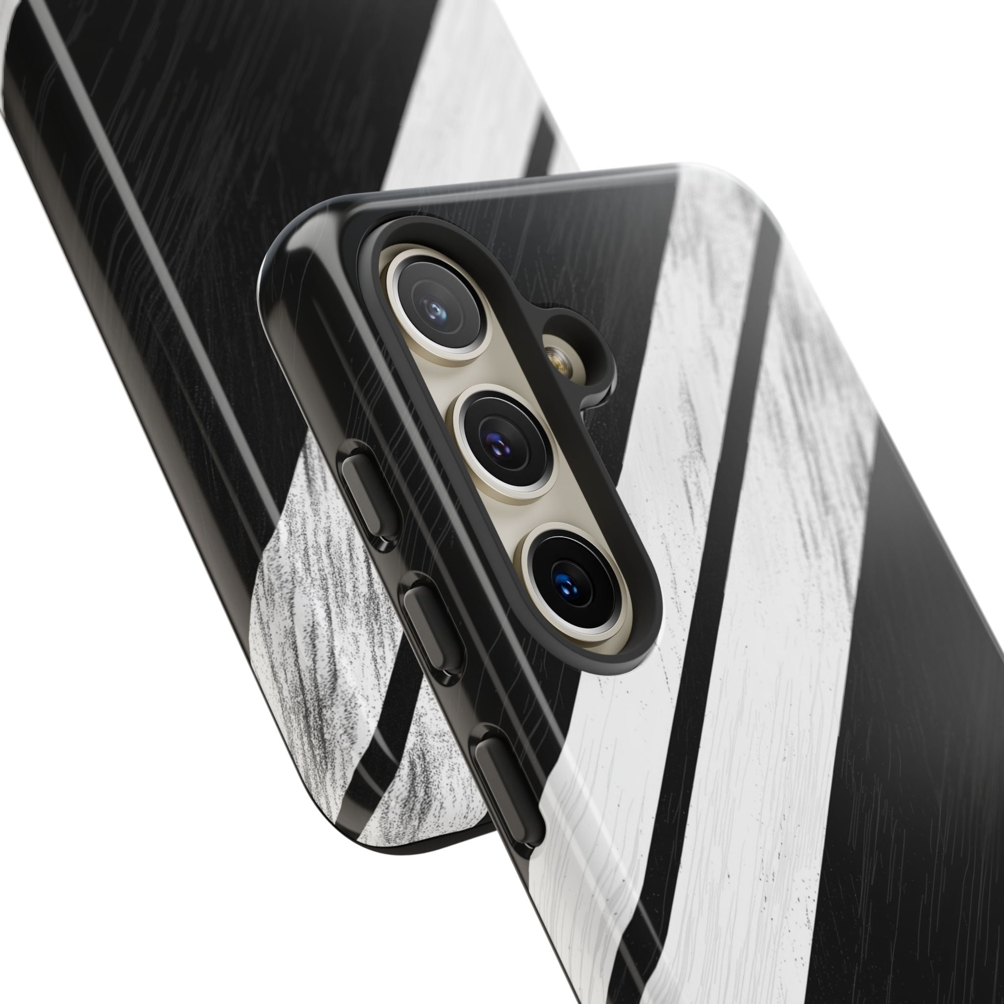 Distressed Stripe Motion Samsung S24 Case - Tough