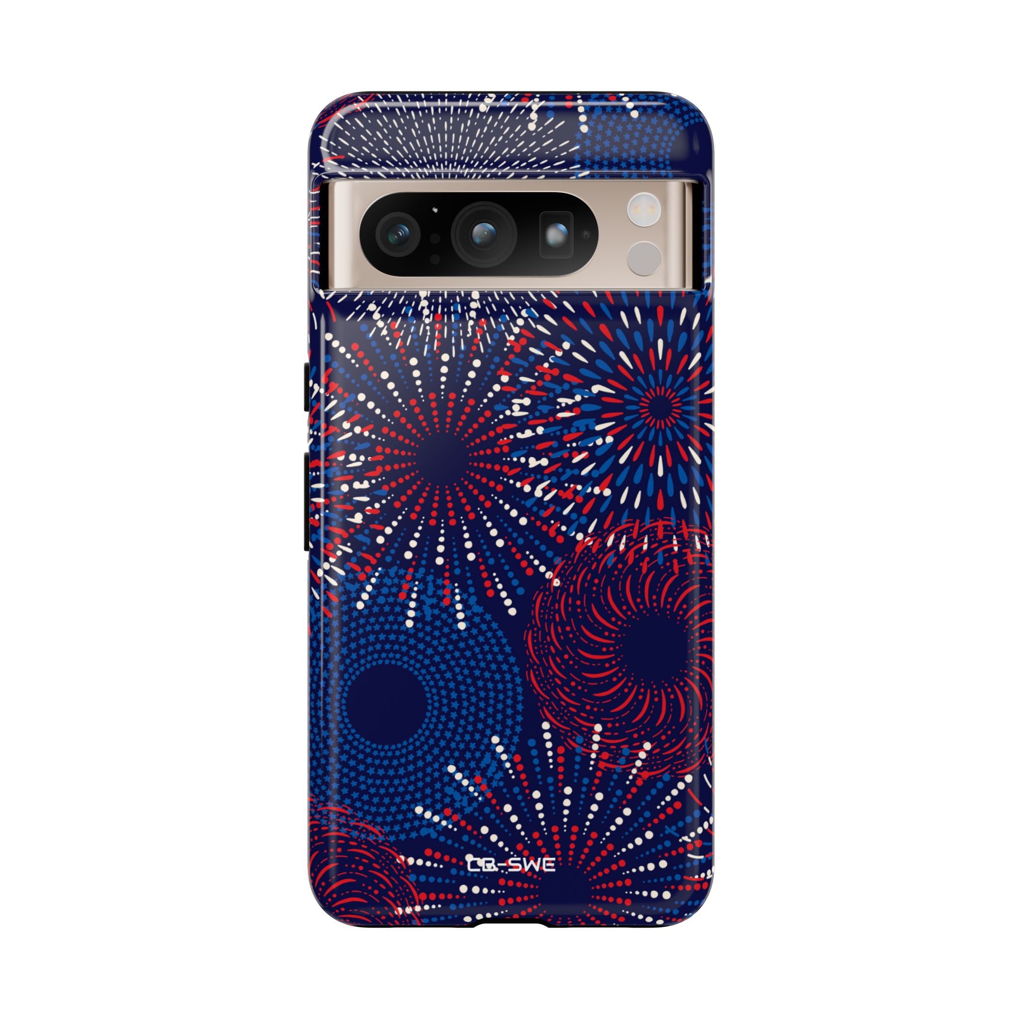 Vibrant Circles Emerge - Google Pixel Case
