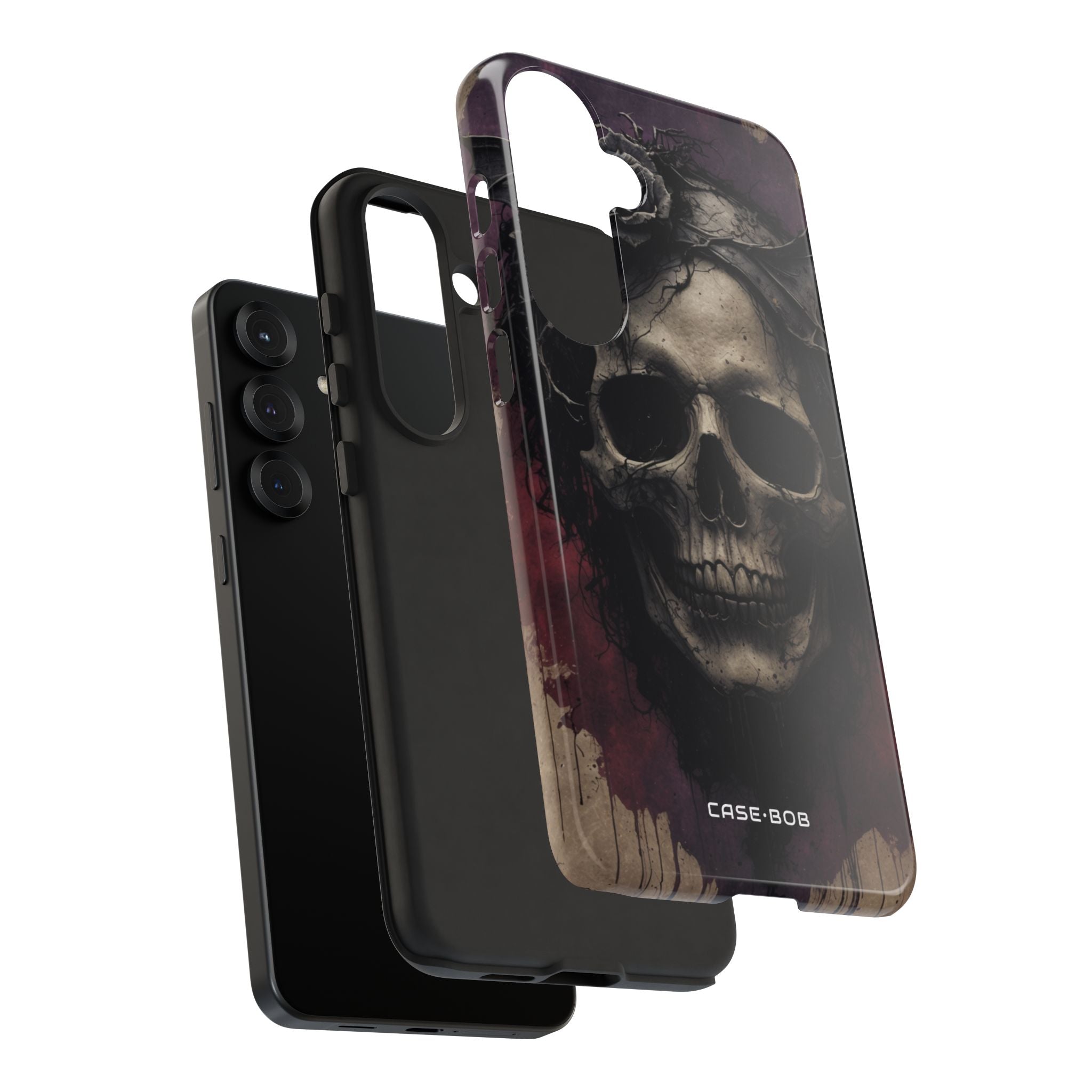 Gothic Skull Crown Samsung S25 Plus Case - Tough